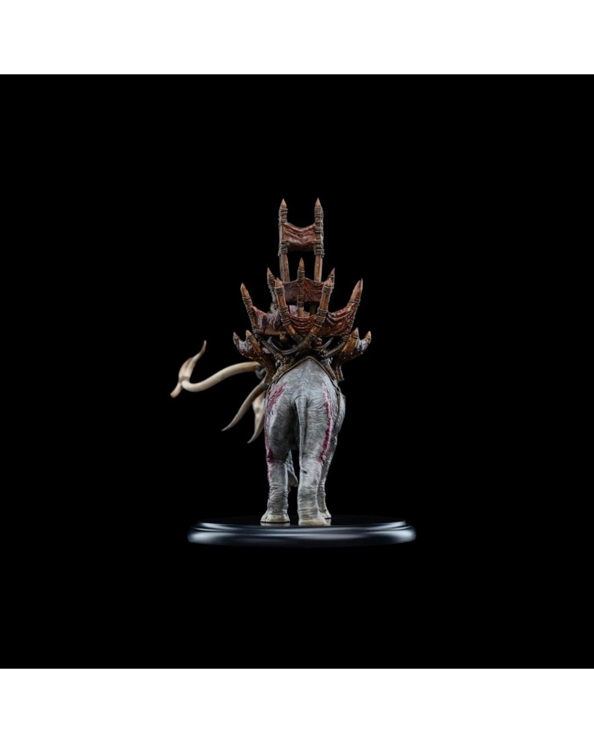 9 The Lord of the Rings Mumak in Battle Miniature Statue, 9 of 10