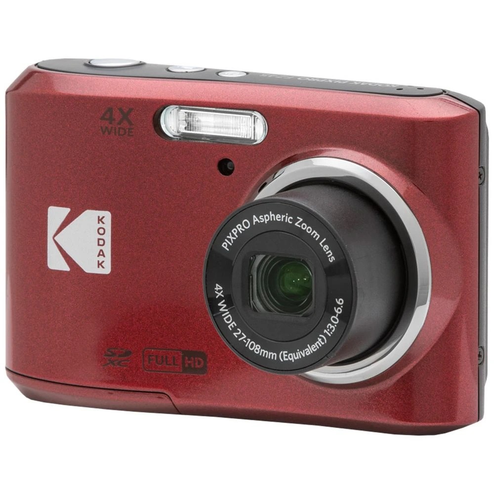 2 Kodak FZ45 16MP Digital Camera Red, 2 of 9