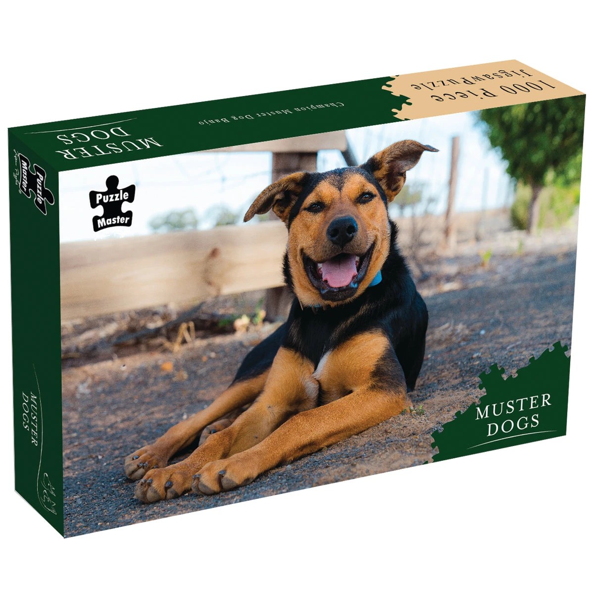 1 Puzzle Master Muster Dogs Lively, Lovable Muster Dog Banjo, 1 of 1