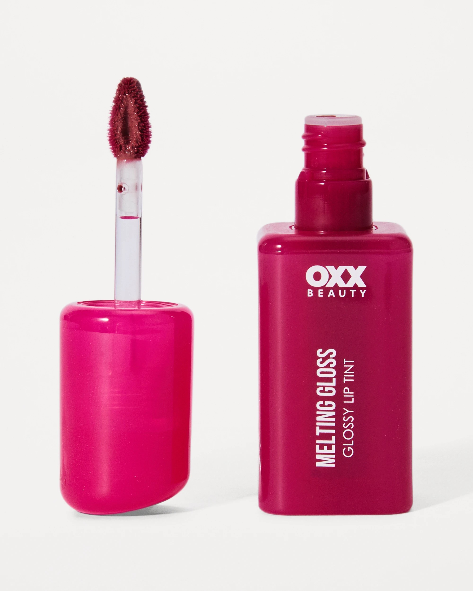 1 OXX Beauty Melting Gloss Lip Tint - Raspberry, 1 of 5