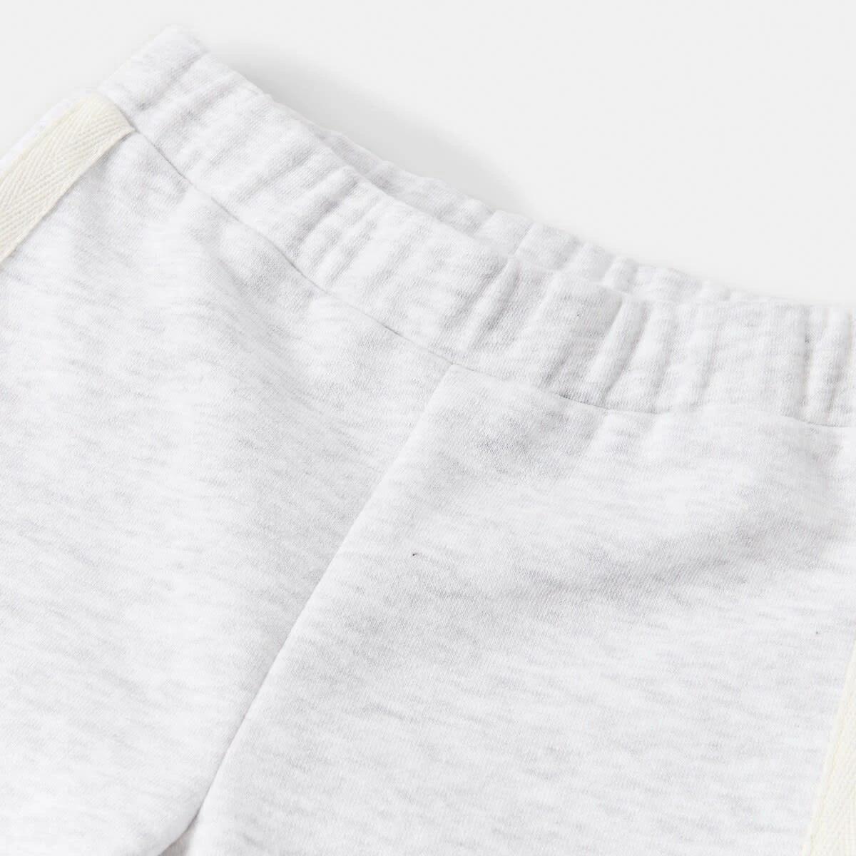 3 Wide Leg Trackpants Wht Marle, 3 of 3