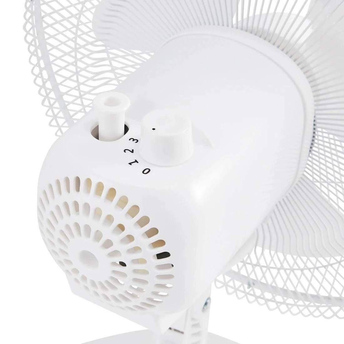 8 30cm Bench Fan - White, 8 of 9