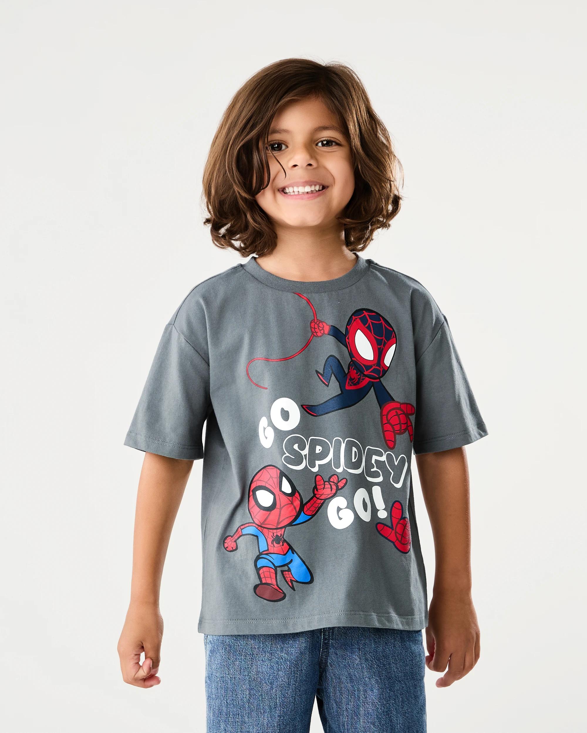 1 Spider-Man License Short Sleeve T-shirt Spiderman, 1 of 5