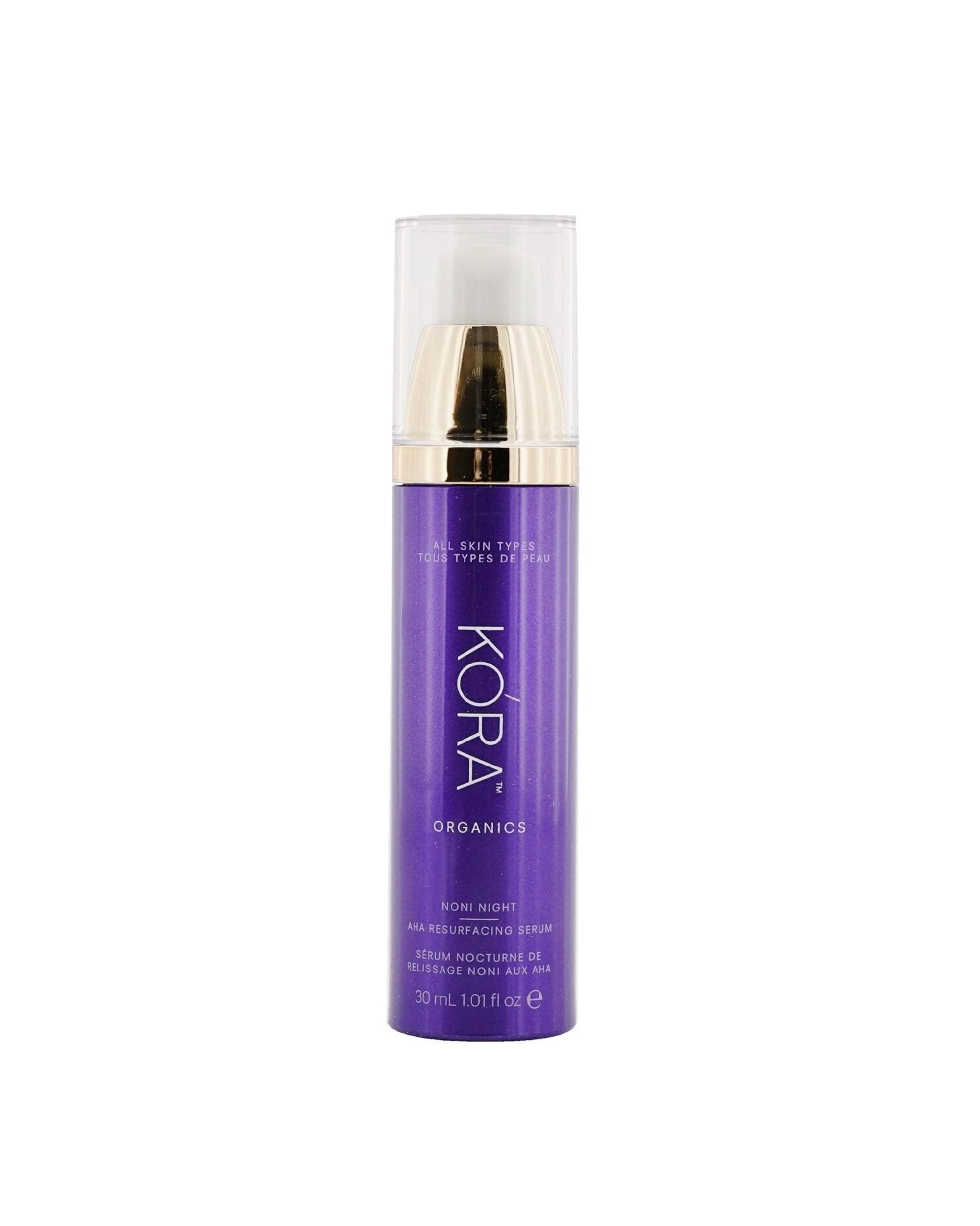 1 Kora Organics Noni Night AHA Resurfacing Serum 30ml/1.01oz, 1 of 3