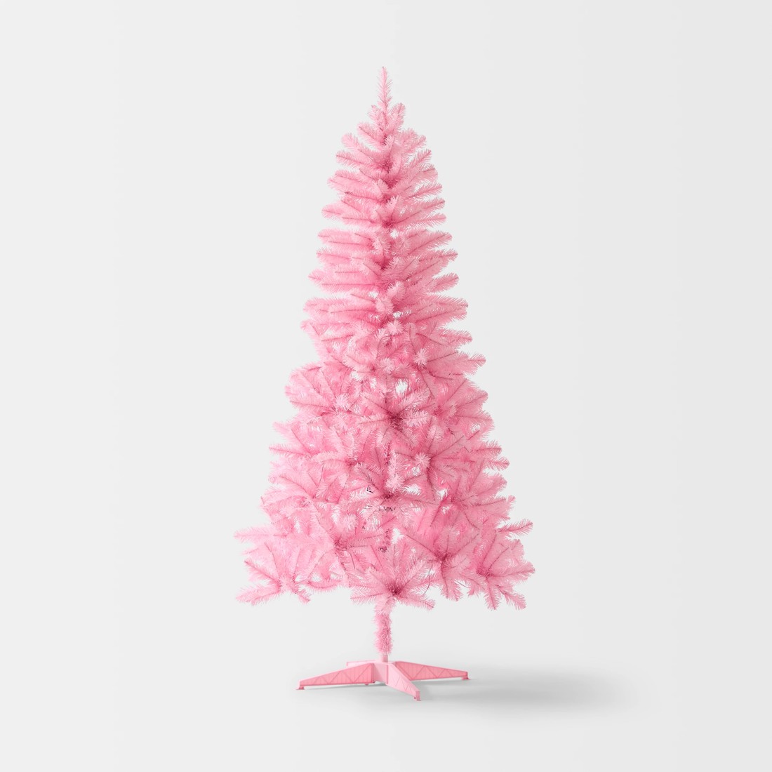 2 1.82m (6ft) Pink Prelit Christmas Tree, 2 of 8