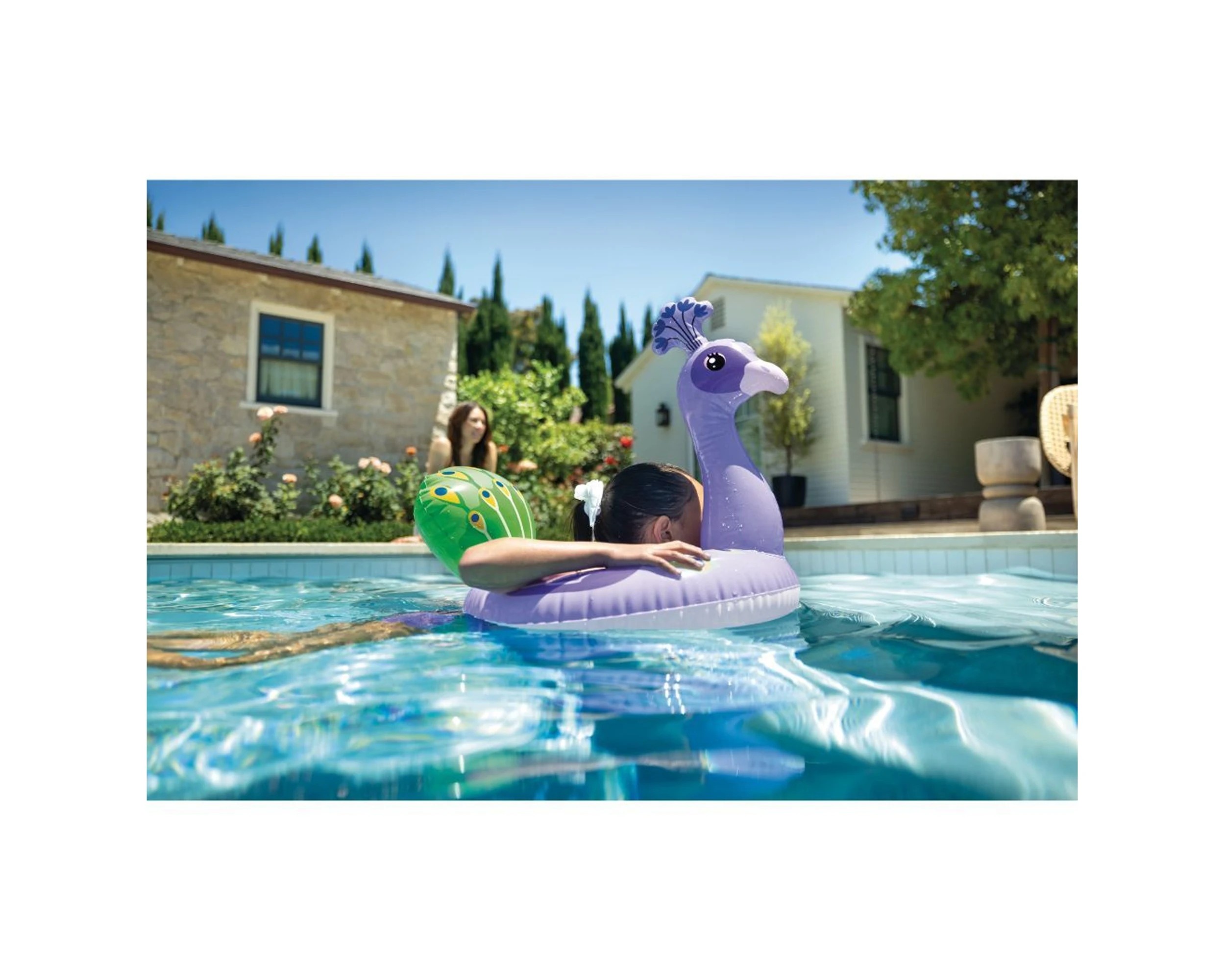 7 INTEX Big Animal Kids Children Inflatable Pool Ring - Assorted, 7 of 9