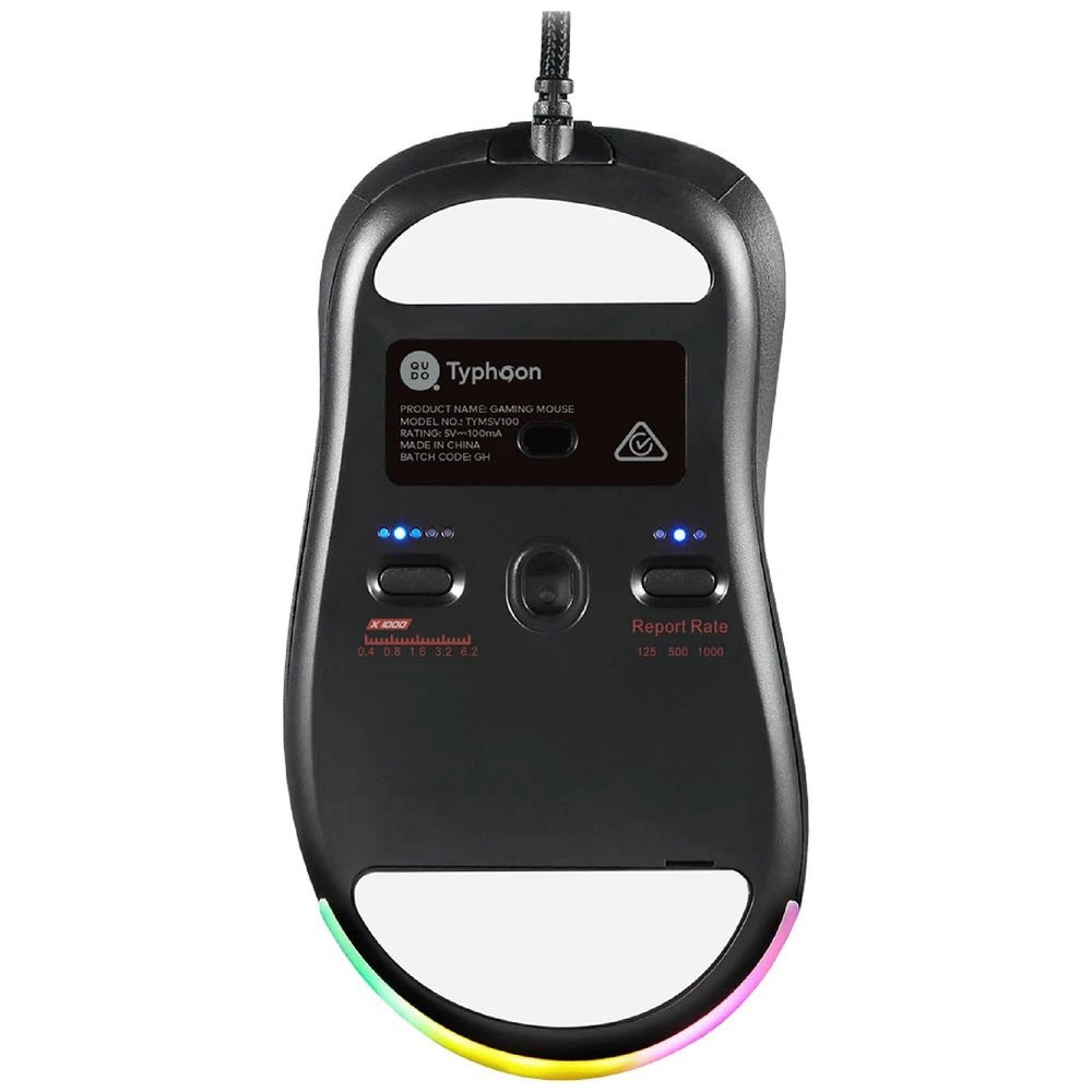 5 Typhoon Strike RGB Ergonomic Mouse, 5 of 6