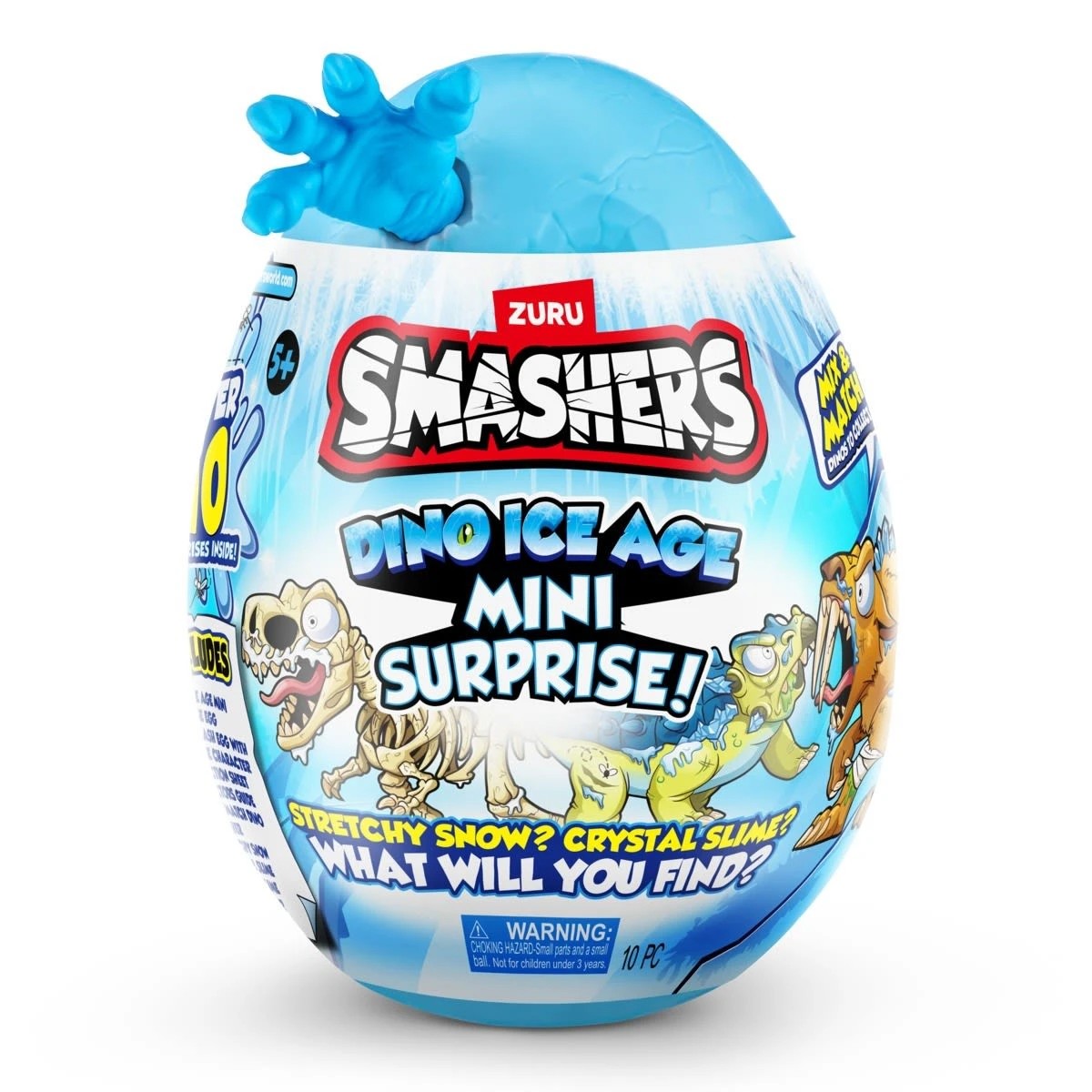 2 10 Piece Zuru Smashers Dino Ice Age Mini Surprise Egg - Assorted, 2 of 7