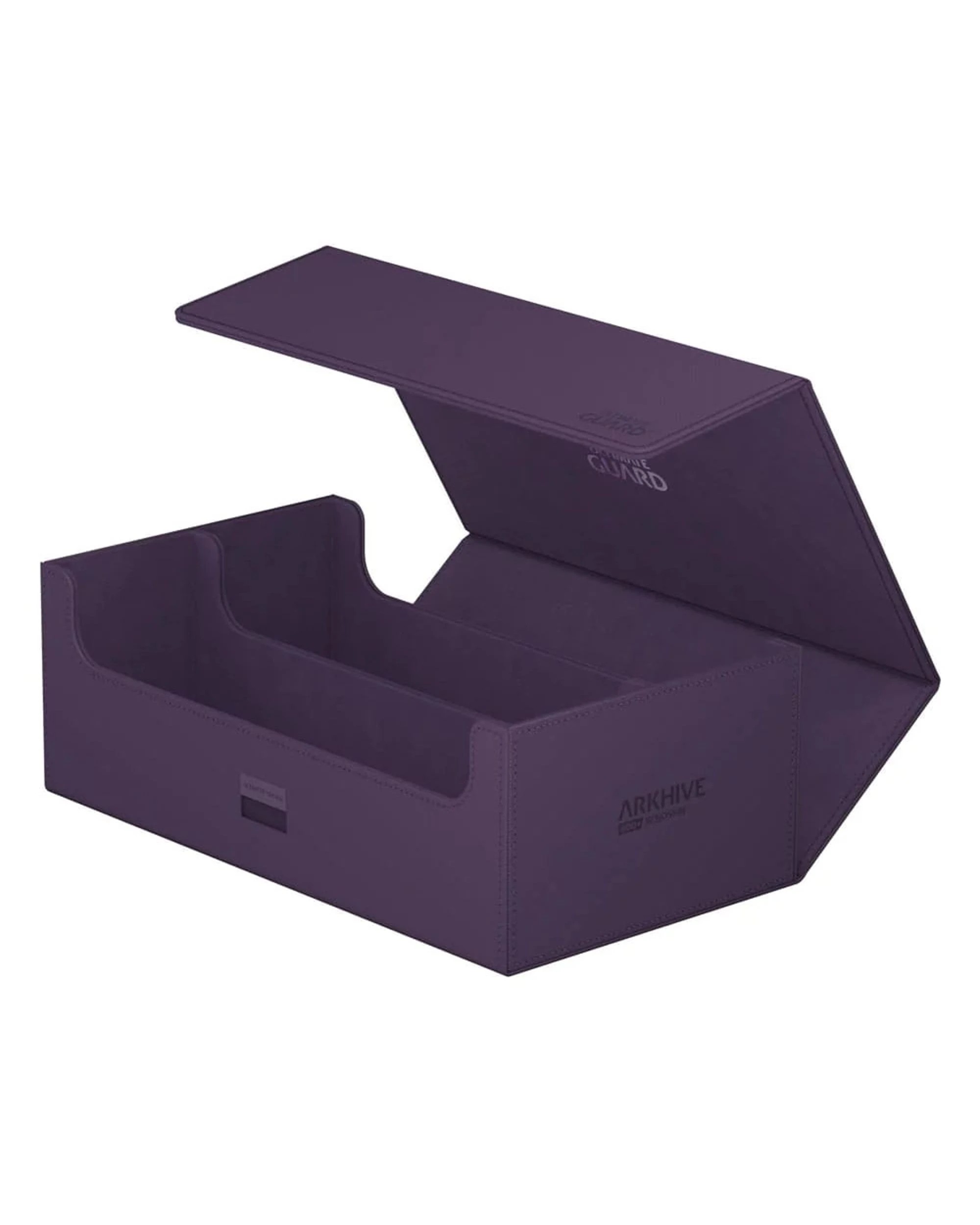 3 Ultimate Guard Arkhive Flip Case 800+ Standard Size Xenoskin Monocolour Purple Deck Box, 3 of 6