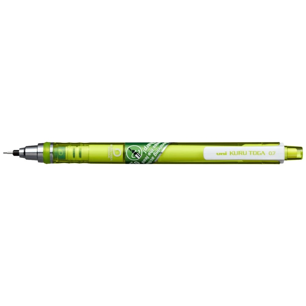1 Uni Kuru Toga Mechanical Pencil 0.7mm Green, 1 of 1
