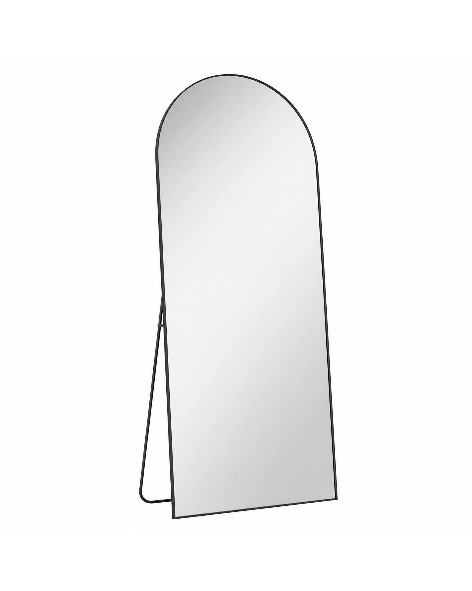 7 OAKORY 165x60cm Arched Full Length Mirror, Floor Mirror for Bedroom Living Room Entry Black - Black, 7 of 8
