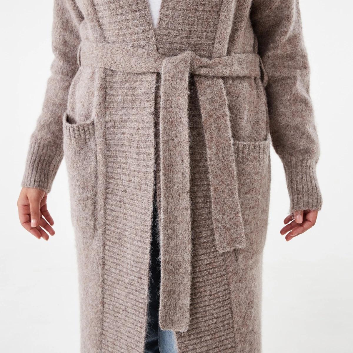 6 Longline Fluffy Cardigan Satelite M, 6 of 7