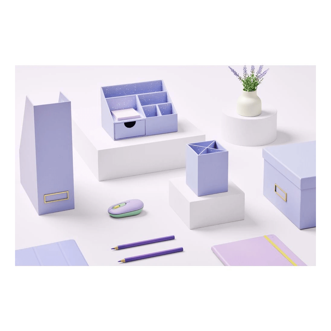 6 Otto Pastel Magazine File Purple, 6 of 6