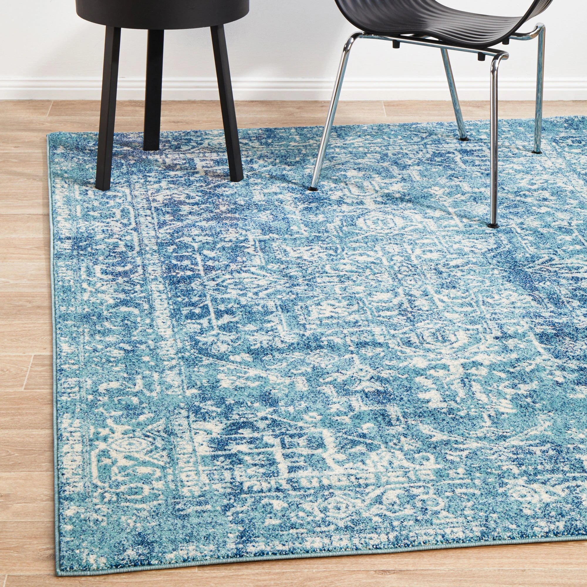 2 Common Ground Rugs Encore 253 290x200cm - Large Floor Rug - Blue, 2 of 9
