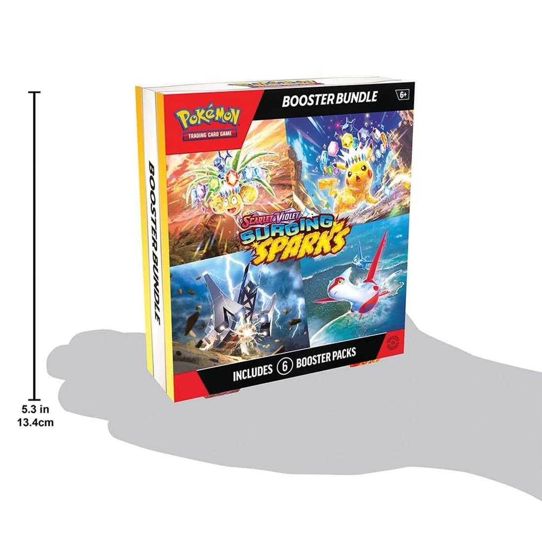 5 Pokemon Trading Card Game: Scarlet & Violet Surging Sparks Booster Bundle, 5 of 5