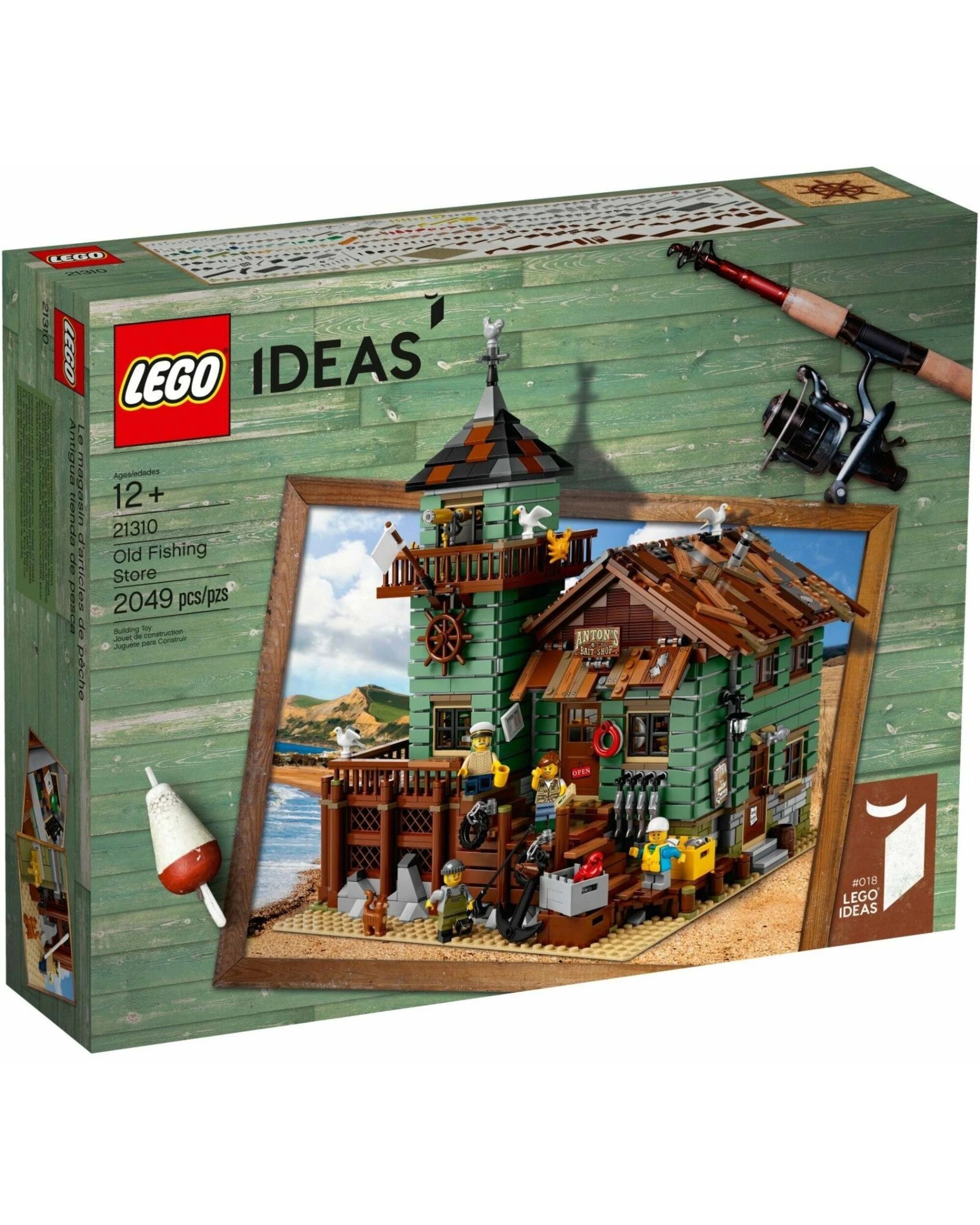 1 LEGO 21310 Old Fishing Store: Detailed Shop & Watchtower, 1 of 5