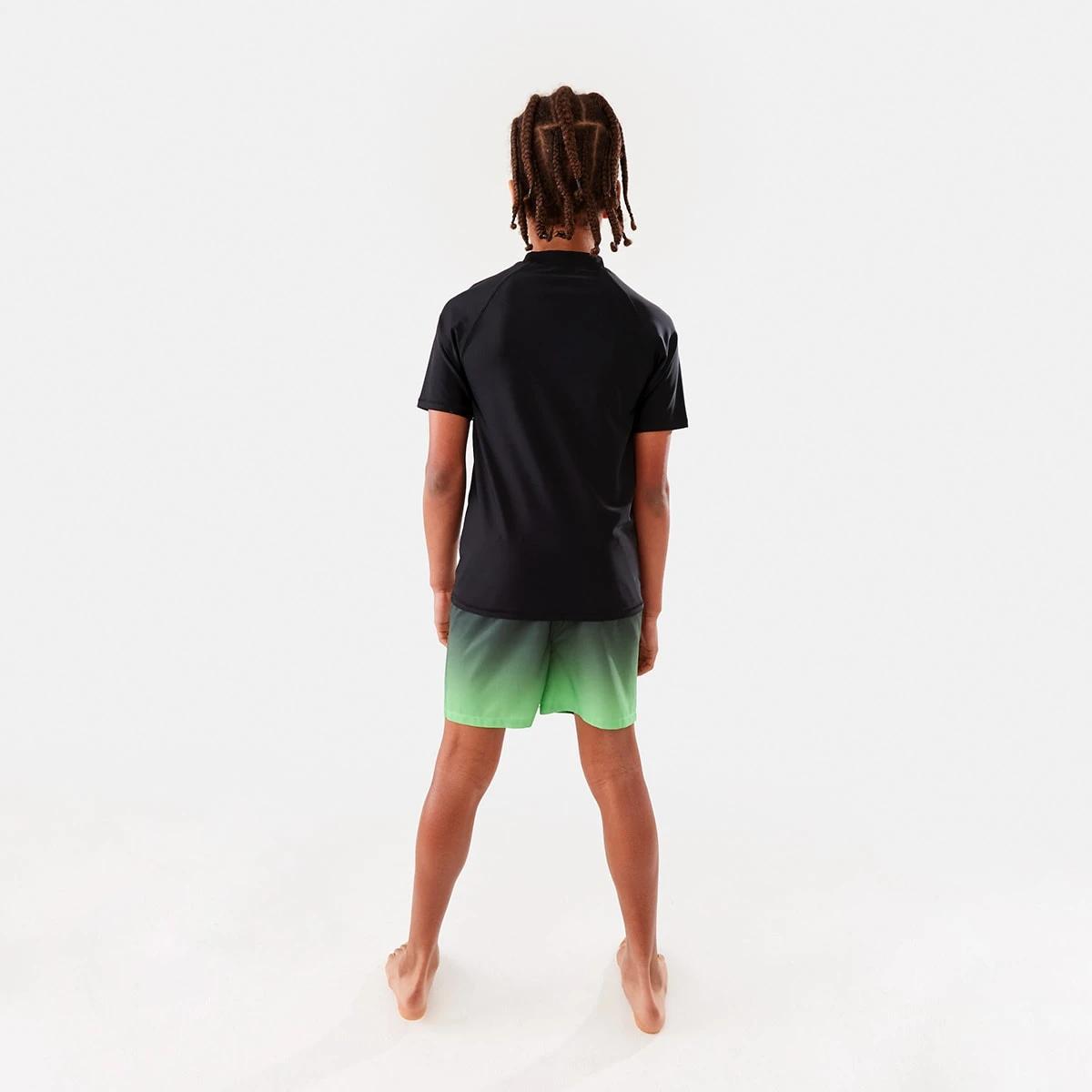 7 Short Sleeve Basic Rash Vest Black, 7 of 9