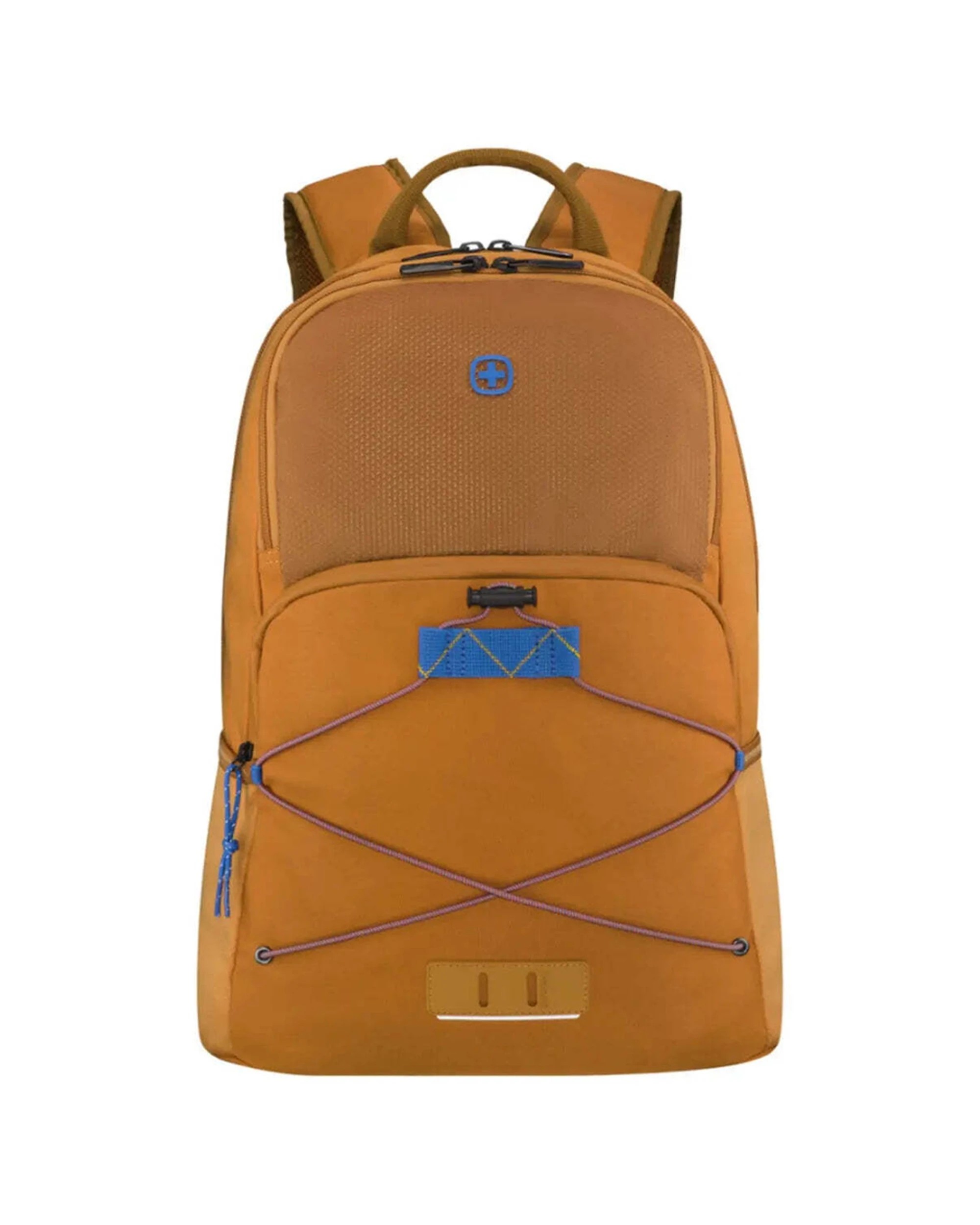 1 Wenger NEXT Trayl 15.6in Laptop Backpack Padded Compartments Organiser 22L Ginger - Orange, 1 of 5