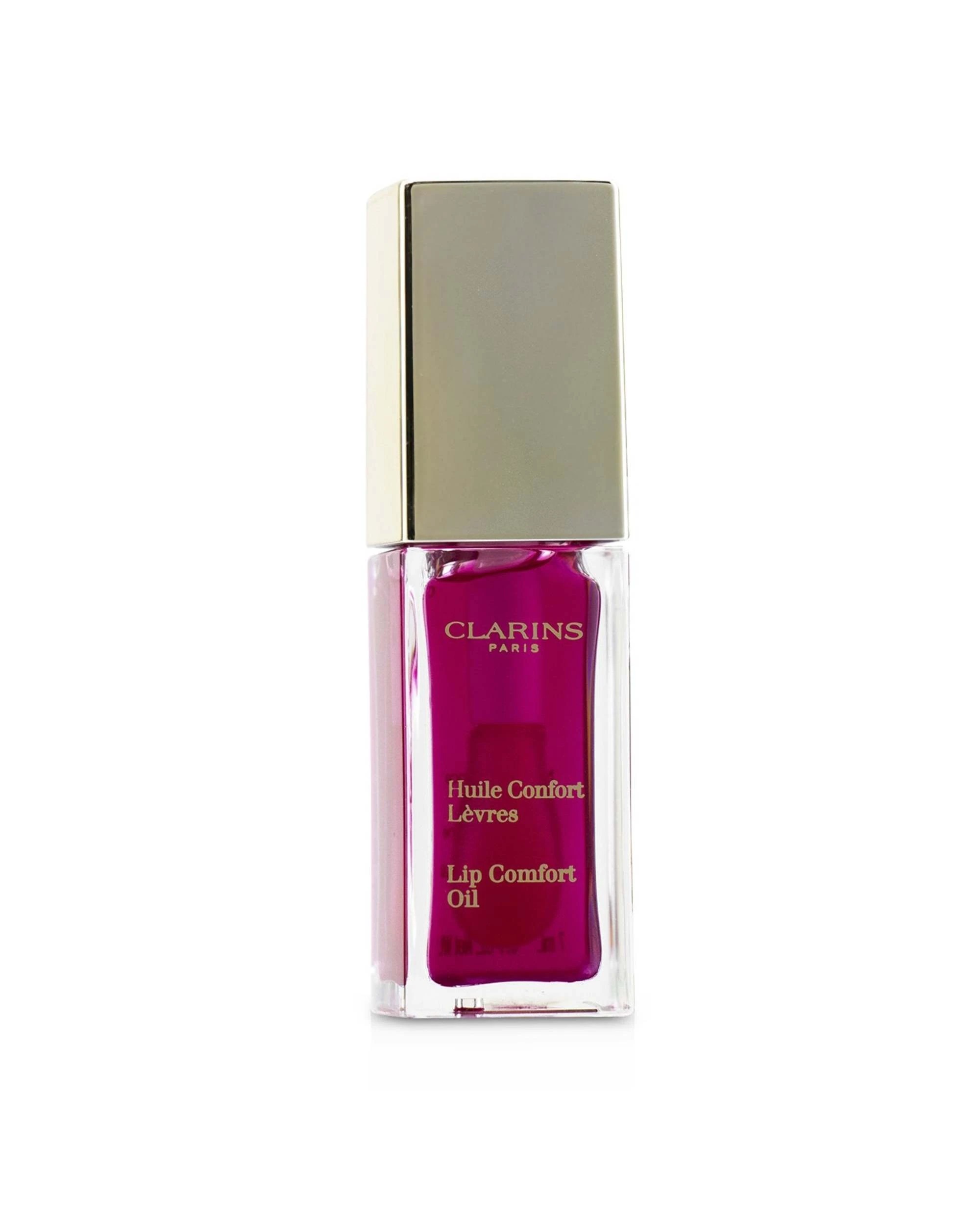 1 Clarins Lip Comfort Oil - # 02 Raspberry  7ml/0.1oz - 02 Raspberry, 1 of 4