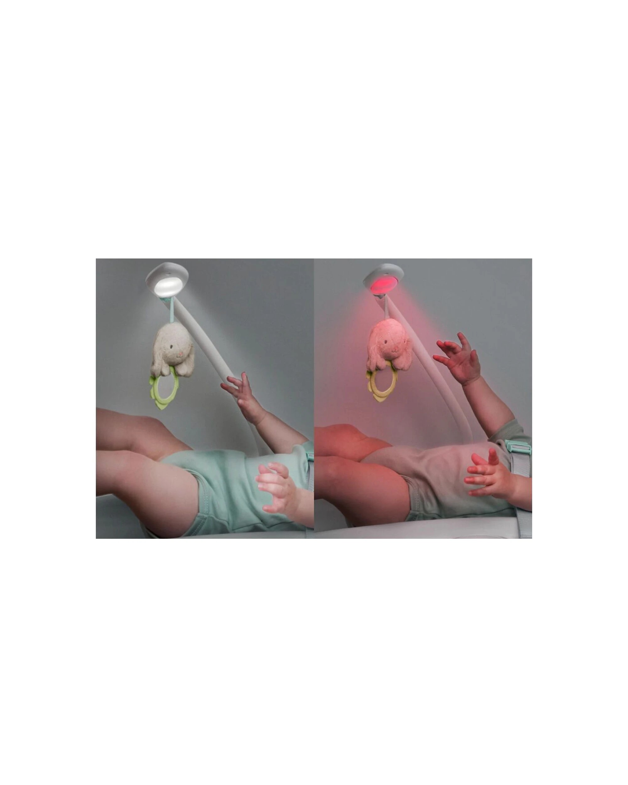 4 Ingenuity Portable Day And Night Sylvi Baby Nappy Changing Pad Mat 0-24 Months - White, 4 of 9