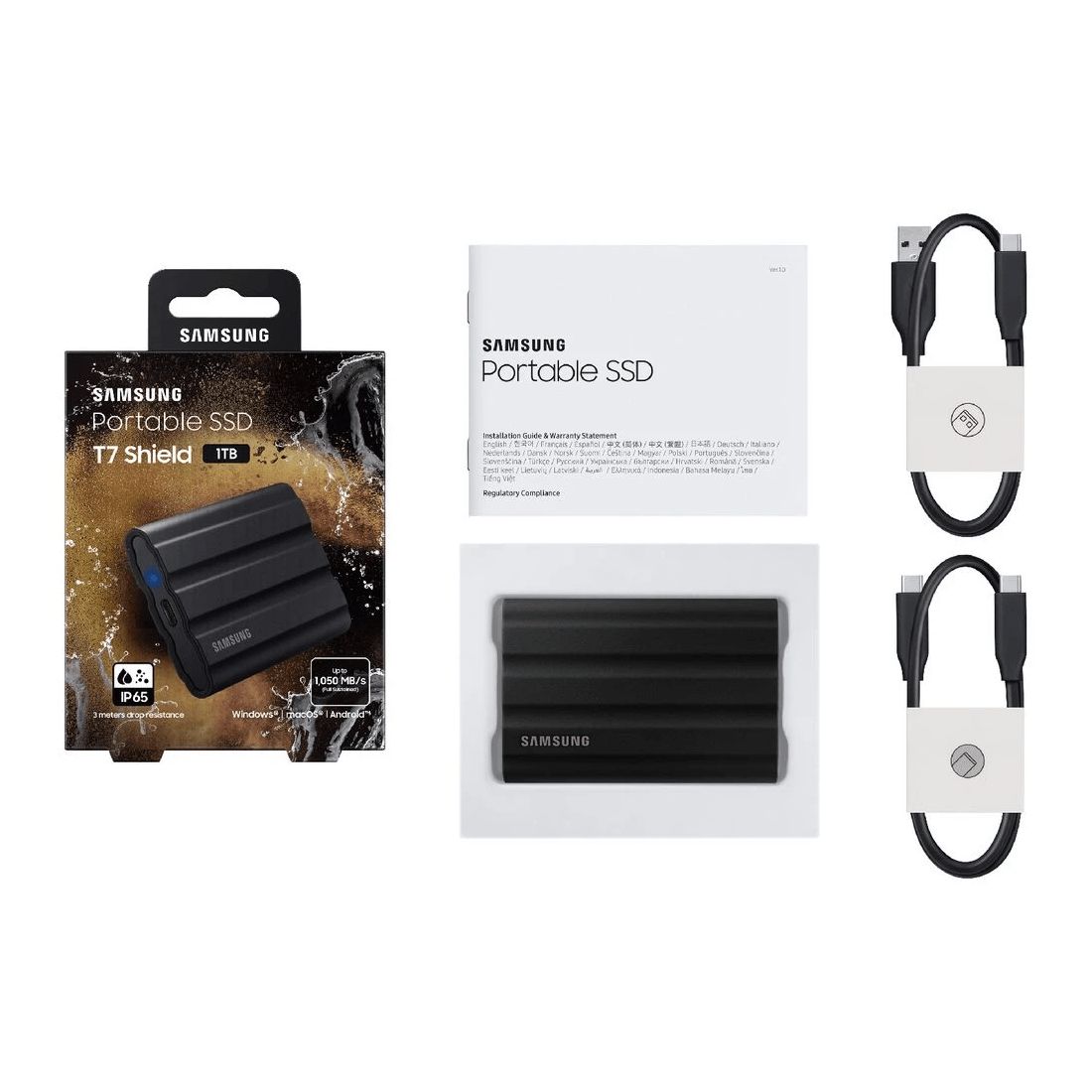 7 Samsung 1TB T7 Shield Portable SSD Black, 7 of 7