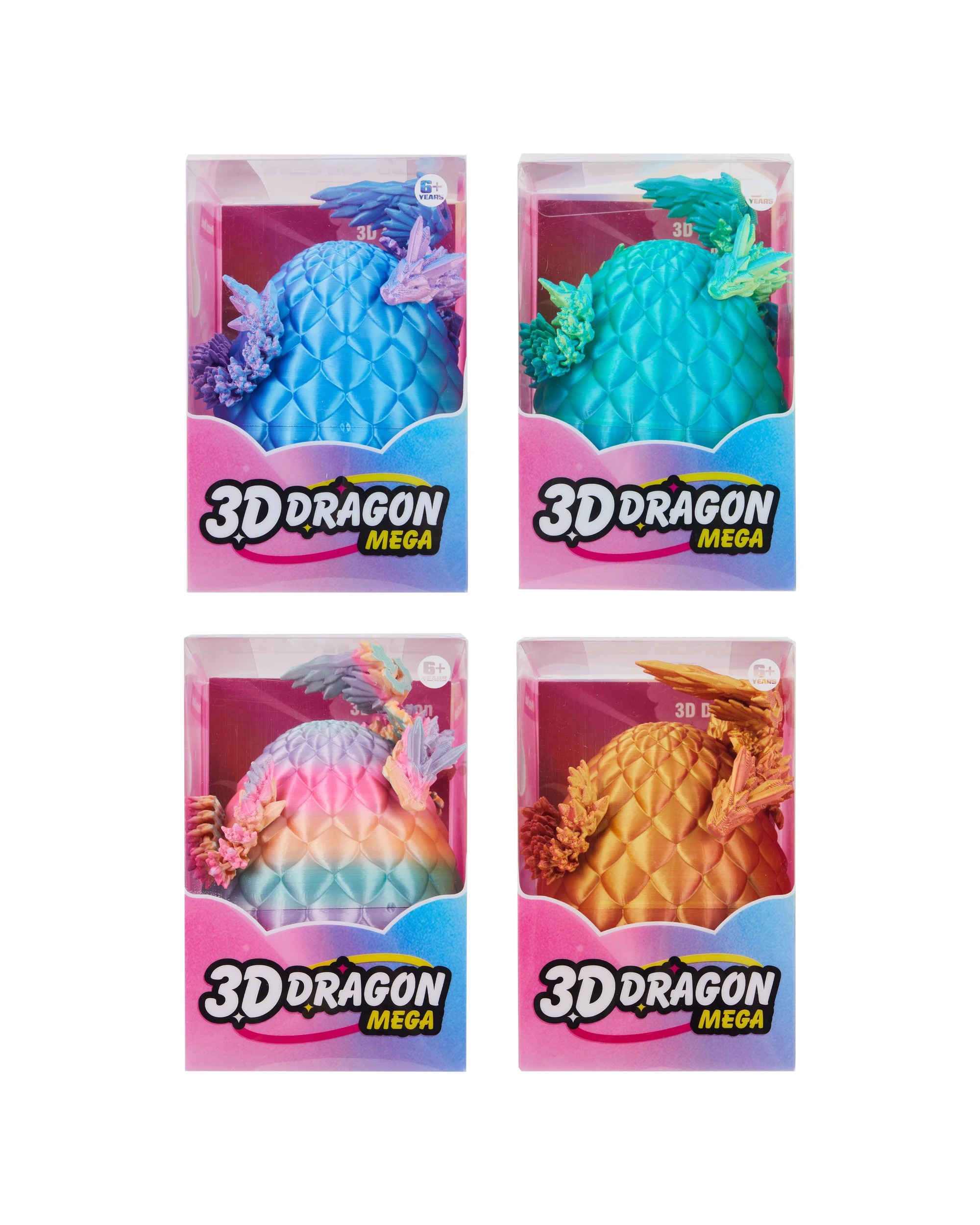 1 3D Dragon Mega 3D Printed Model - Assorted, 1 of 7