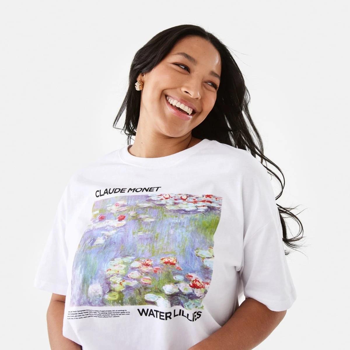 5 Short Sleeve Claude Monet License T-shirt Monet, 5 of 9