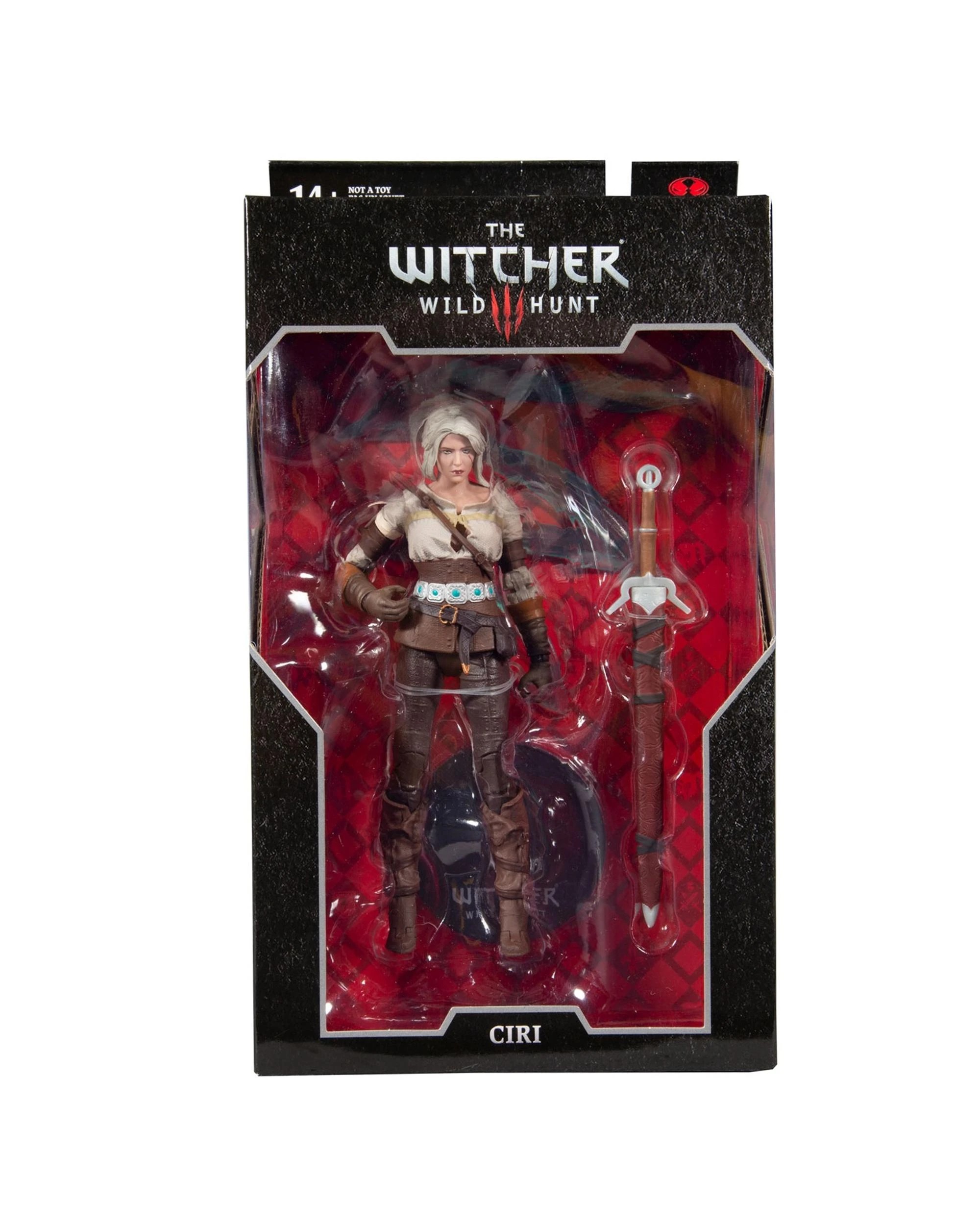 1 McFarlane Toys The Witcher 3 Wild Hunt Ciri Cirilla Fiona Elen Riannon 7 inch Action Figure, 1 of 8