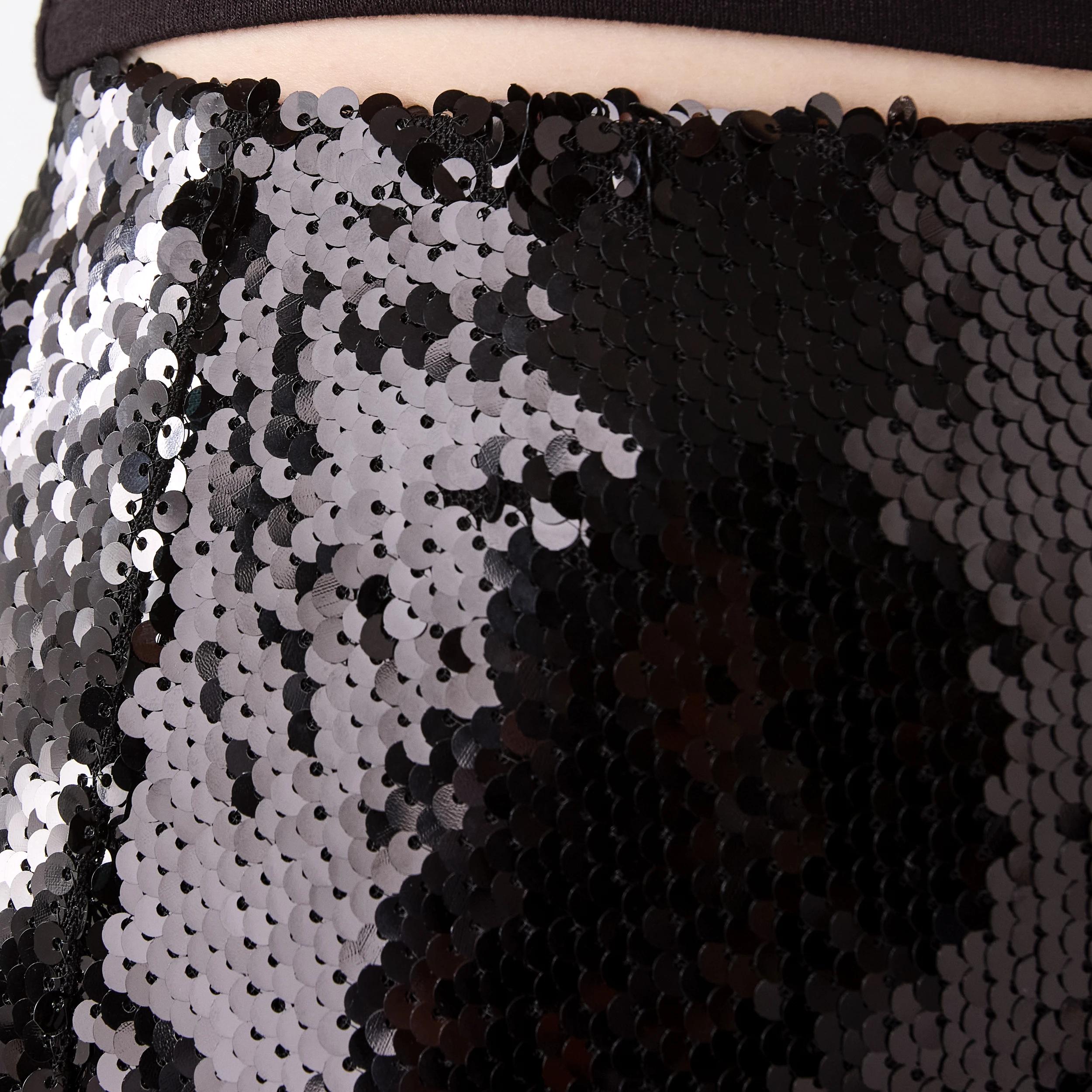 5 Sequin Mini Skirt Black, 5 of 6