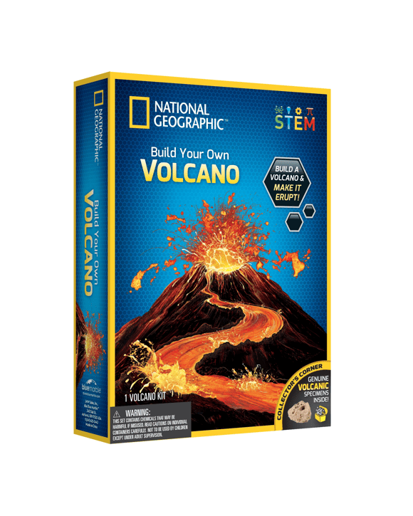 National Geographic Build Your Own Volcano Science Kit