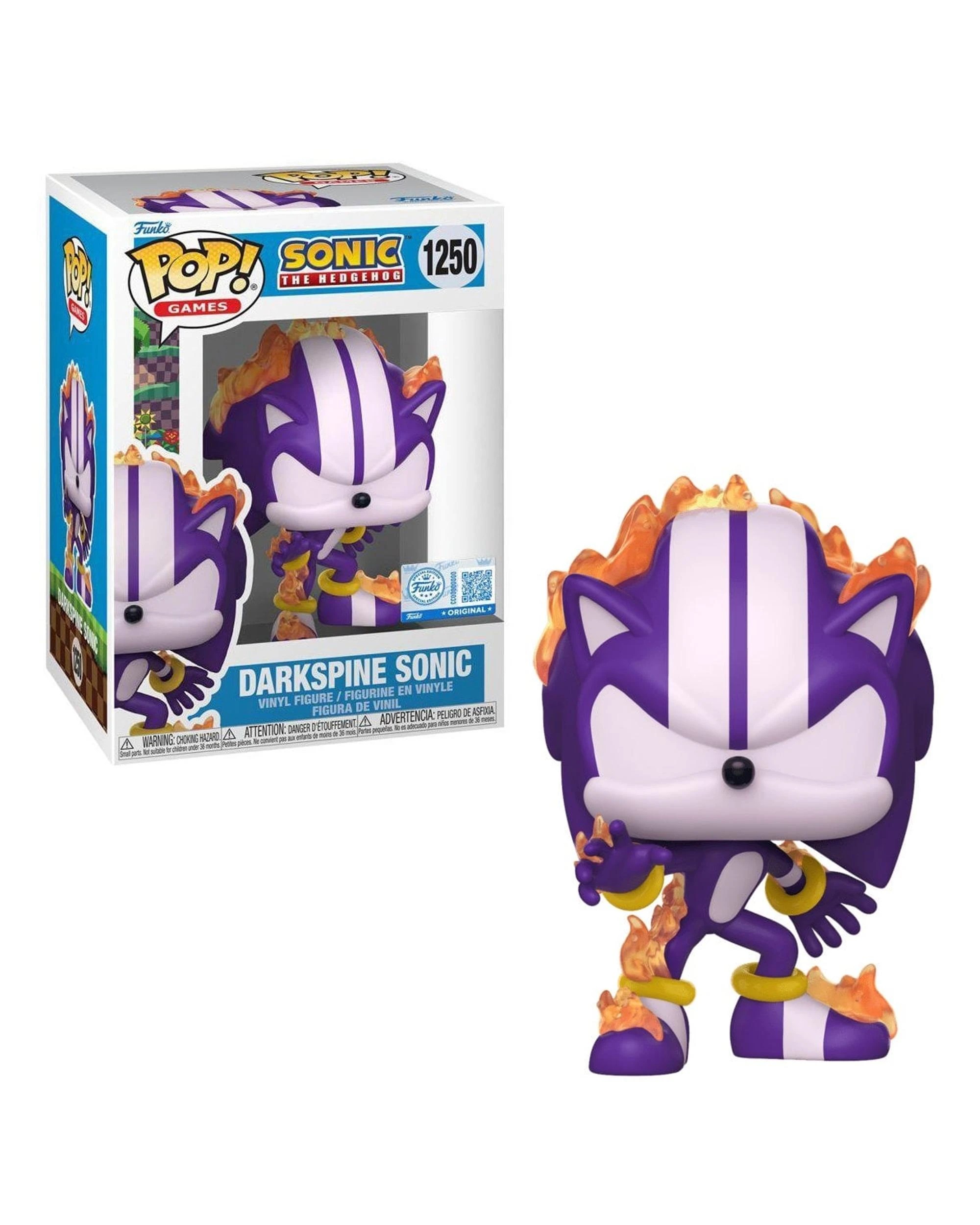 1 Sonic The Hedgehog Darkspine Sonic Funko POP! Vinyl, 1 of 3