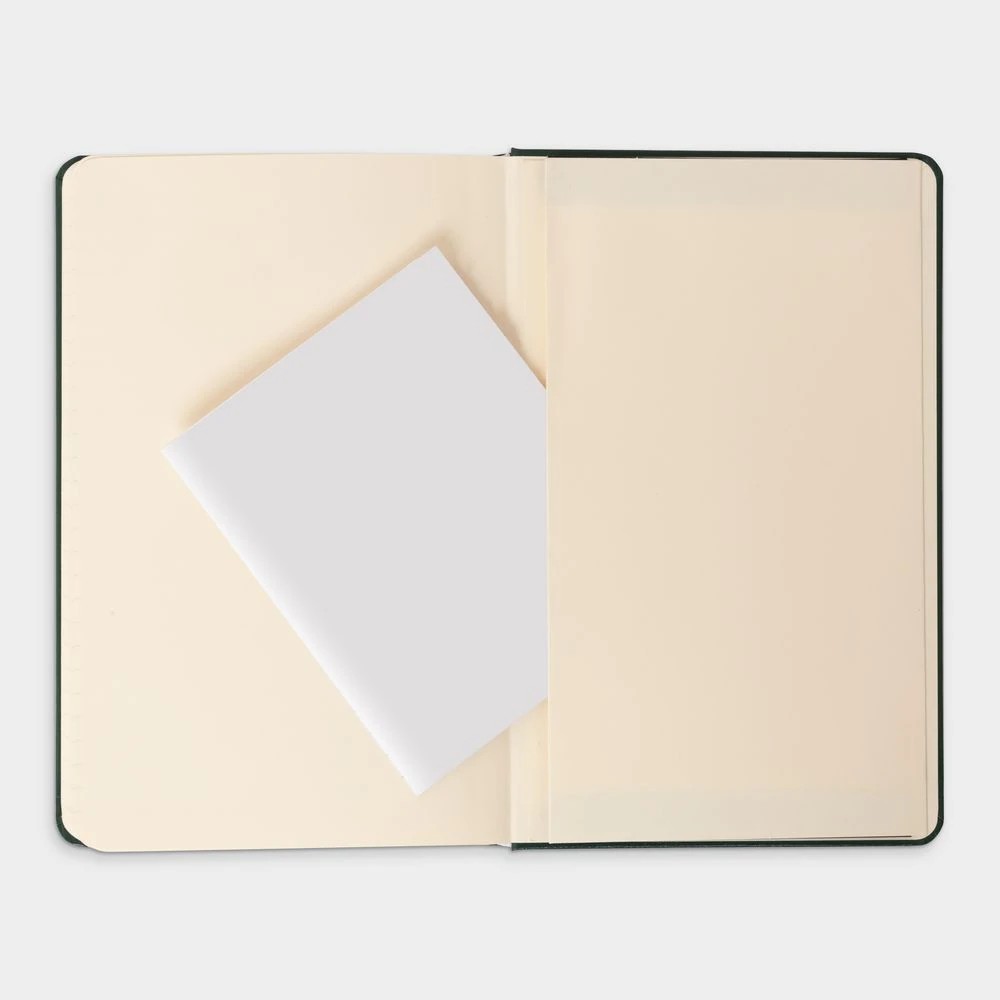 3 J.Burrows Medium Journal Ruled 240 Page Dark Green, 3 of 4