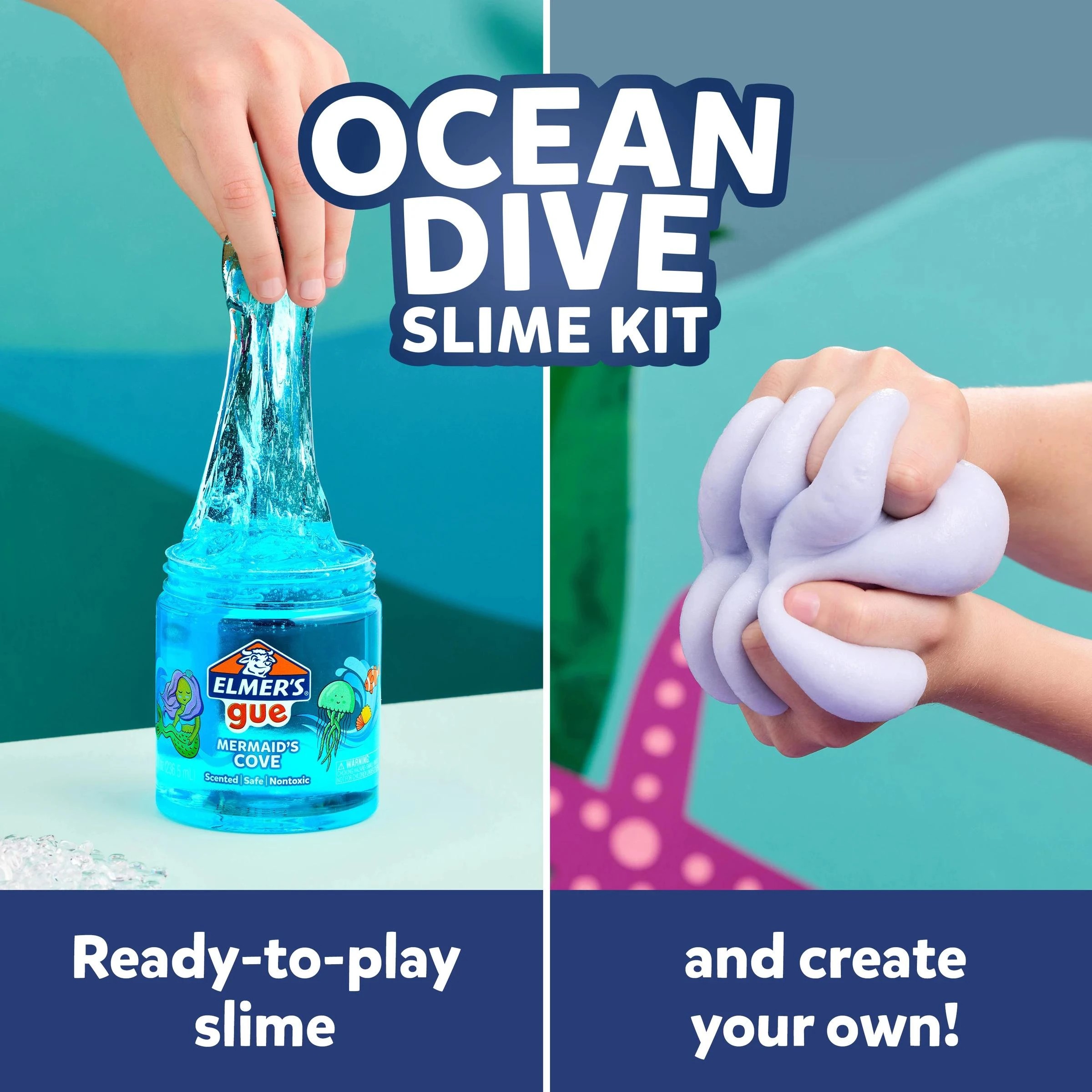5 Elmer's 9 Piece Ocean Dive Slime Kit - Multi, 5 of 7