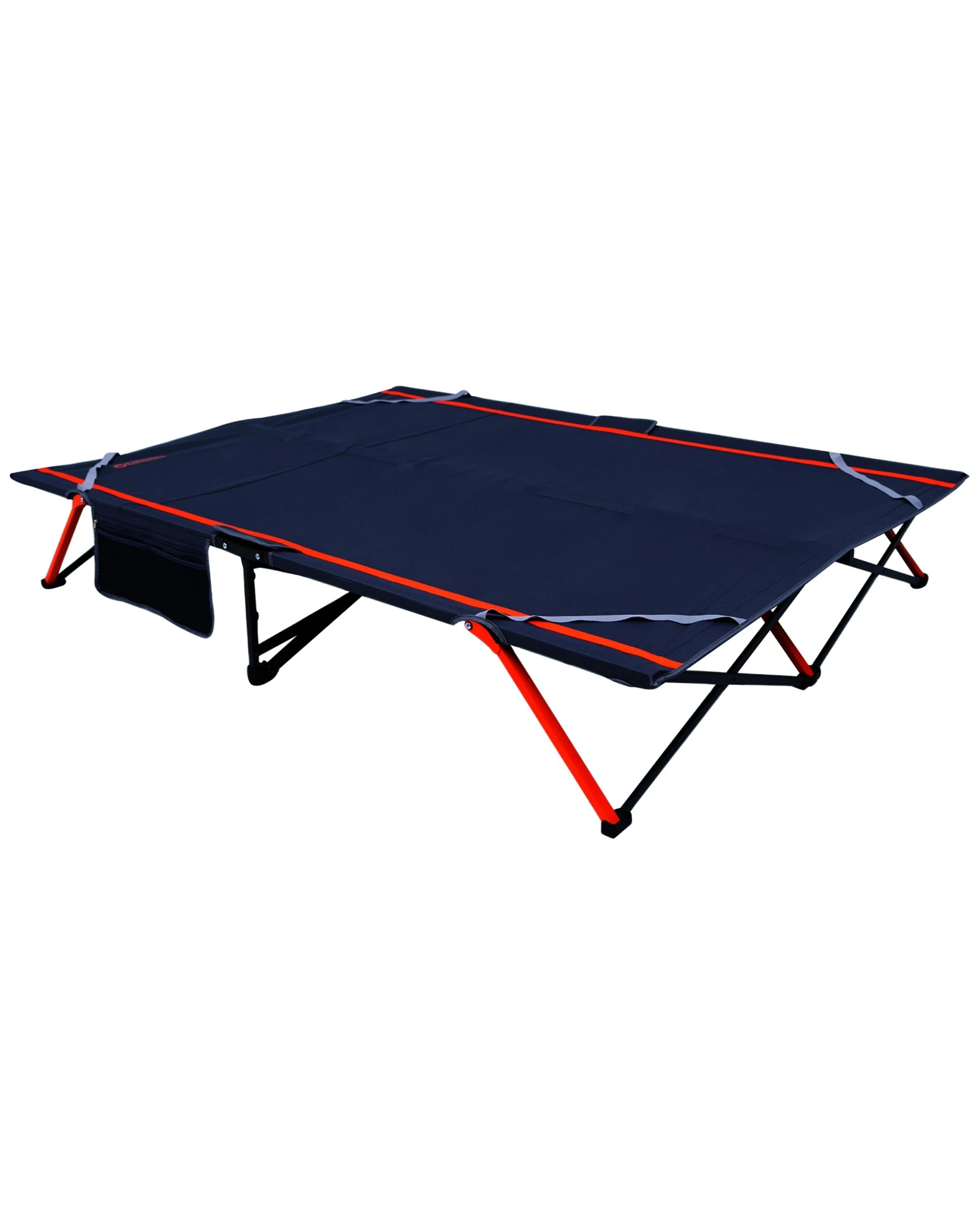 1 Wildtrak Easy Up Stretcher Queen Bed With Carry Bag No Assembly - Grey, 1 of 2