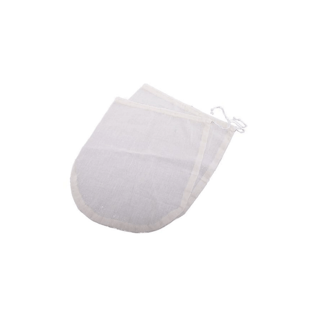 1 Appetito 2pc Homemade Nut Milk Bag Reusable Filter Strainer Kitchen Tool
 - Plain, 1 of 3