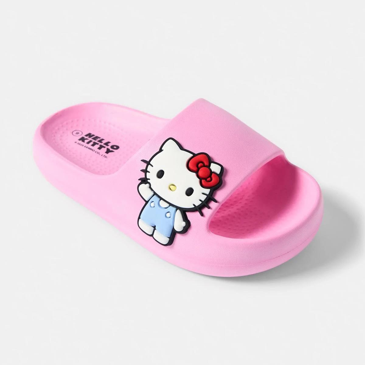 1 Junior Hello Kitty License Slides HELLO KITTY PINK, 1 of 3