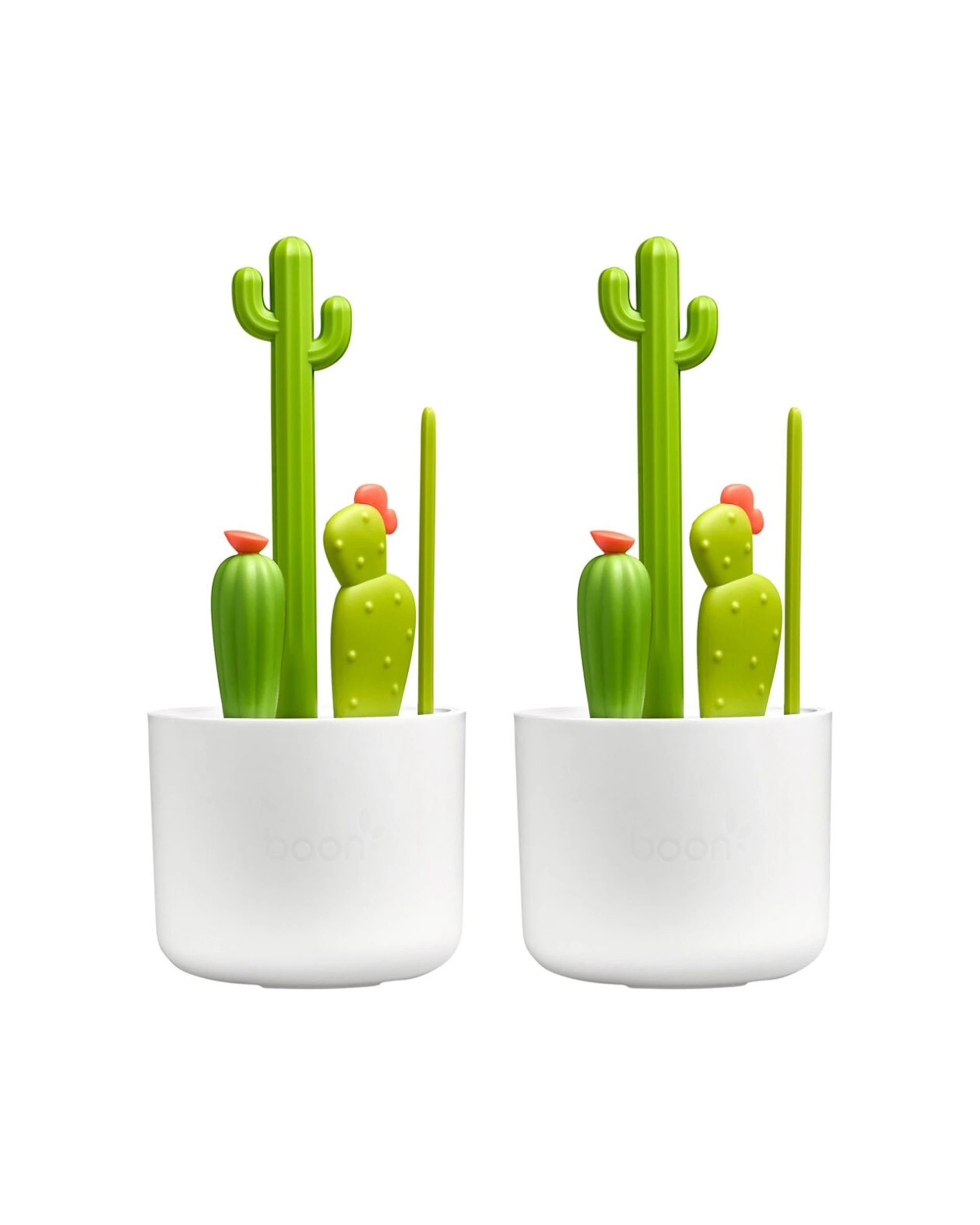 1 Boon 8pc Cacti Bottle Brush Set - Multi, 1 of 8