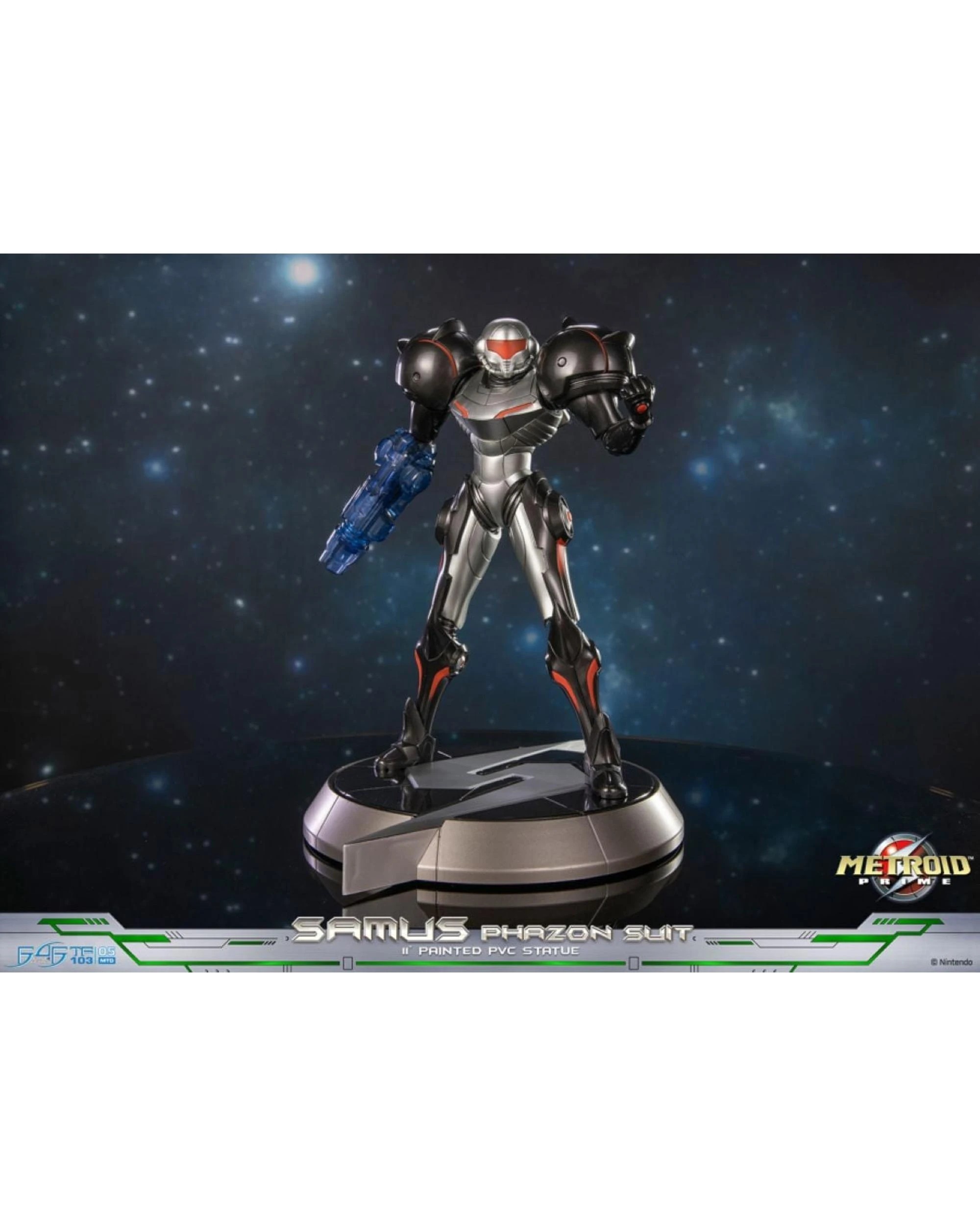 9 Metroid Prime Samus Phazon Suit PVC Statue, 9 of 9