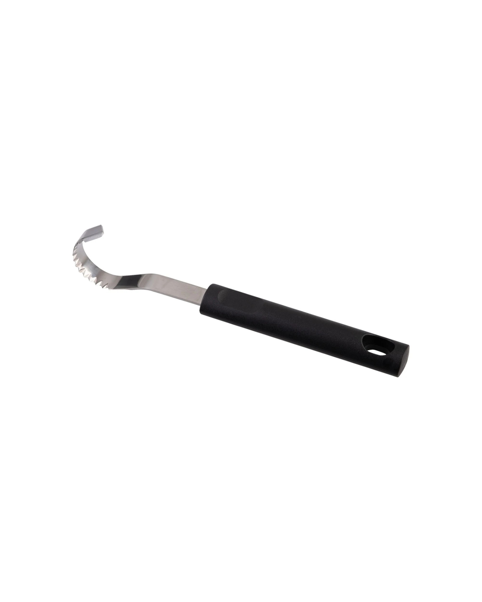3 Appetito 2PK Stainless Steel Butter Curler Kitchen Tool With Non Slip Handl - Black, 3 of 4