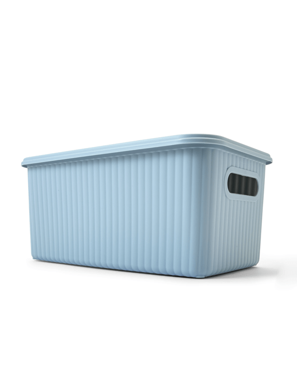 5L Ribbed Container - Blue