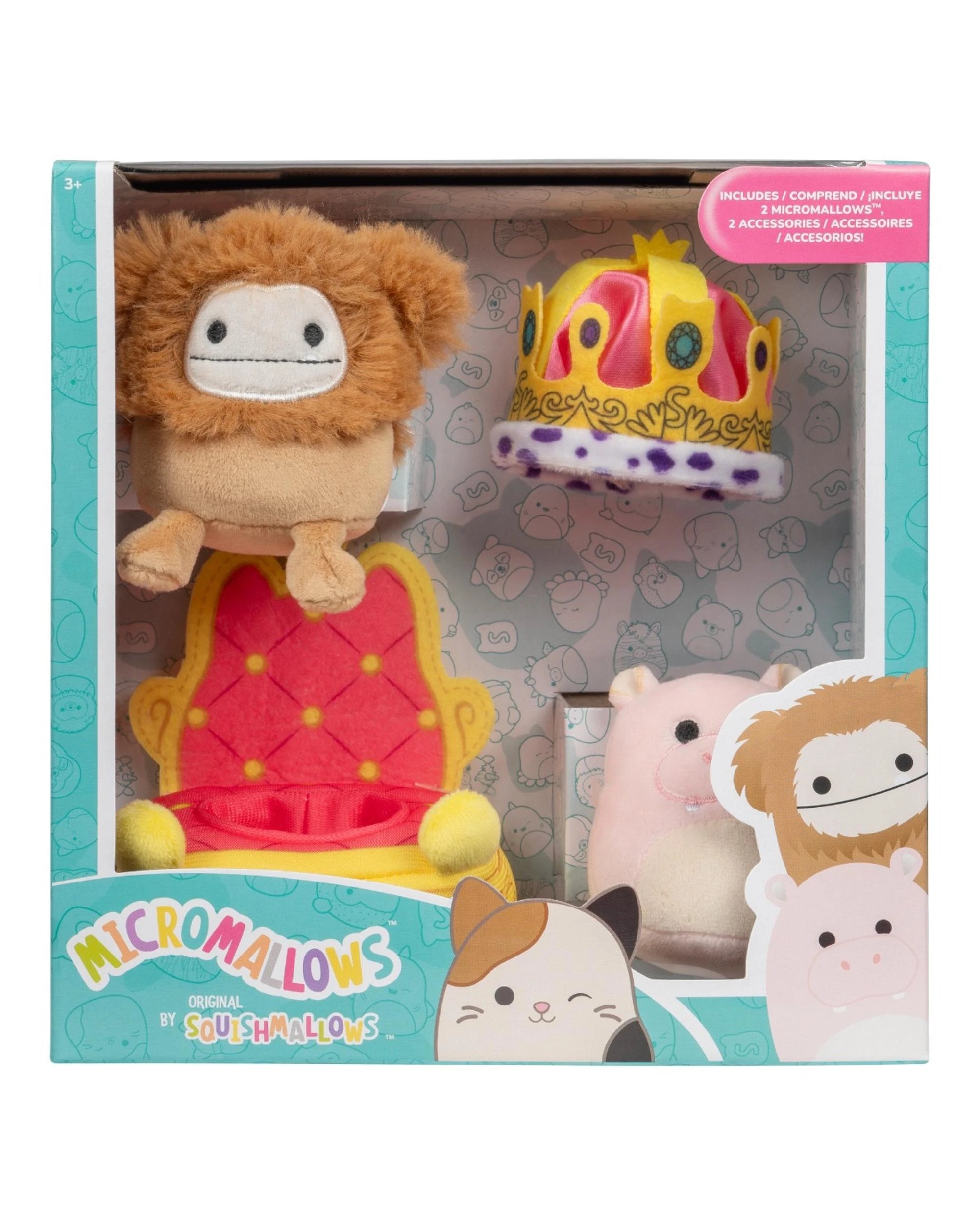 1 Squishmallows Micromallows 2.5 inch Plush Accessory Set Parade Float, 1 of 4
