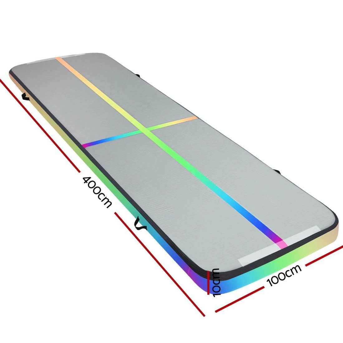 2 Everfit 4M Air Track Gymnastics Tumbling Exercise Cheerleading Mat Inflatable - Multi, 2 of 6