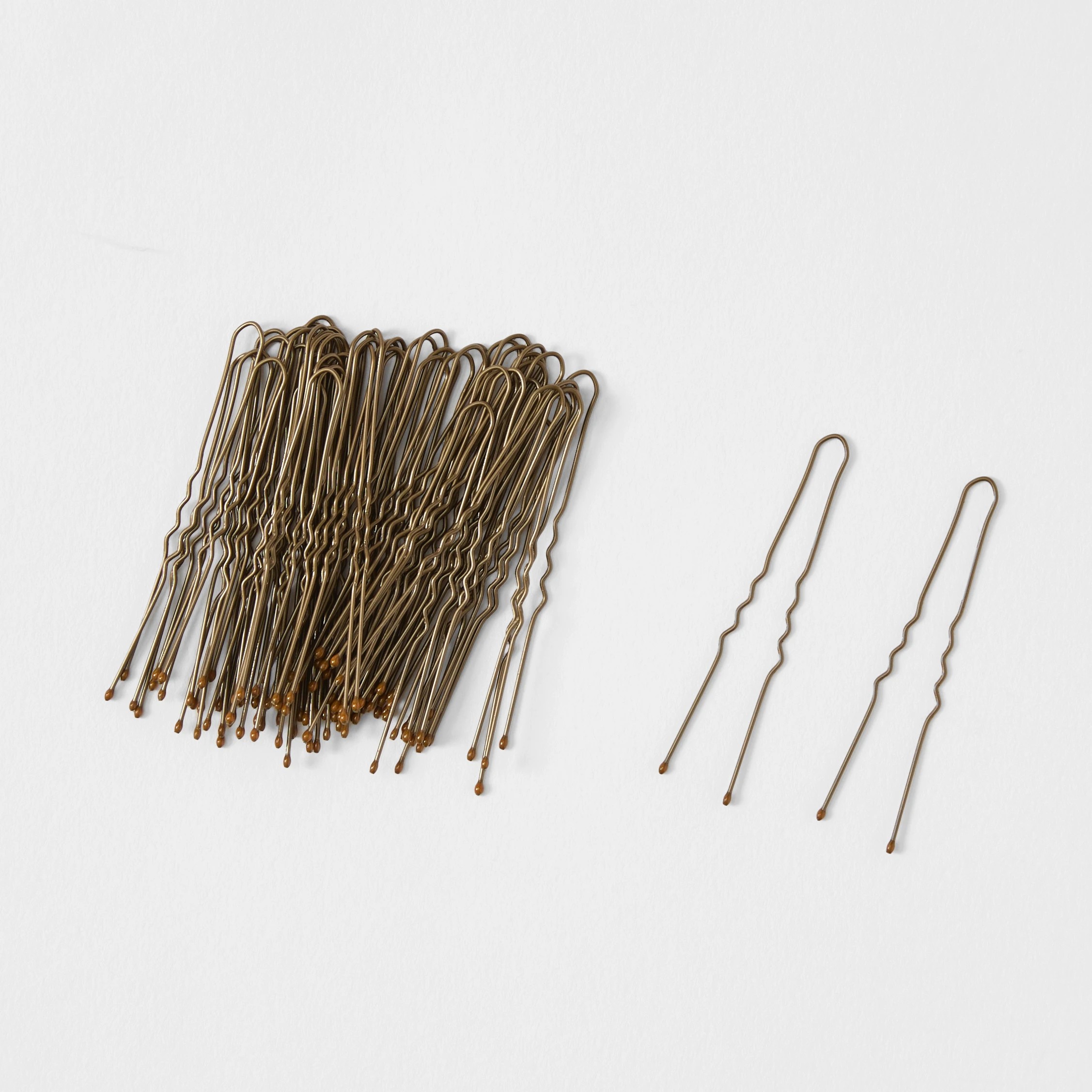 2 OXX Haircare 60 Pack Hair Pins - Brown, 2 of 3