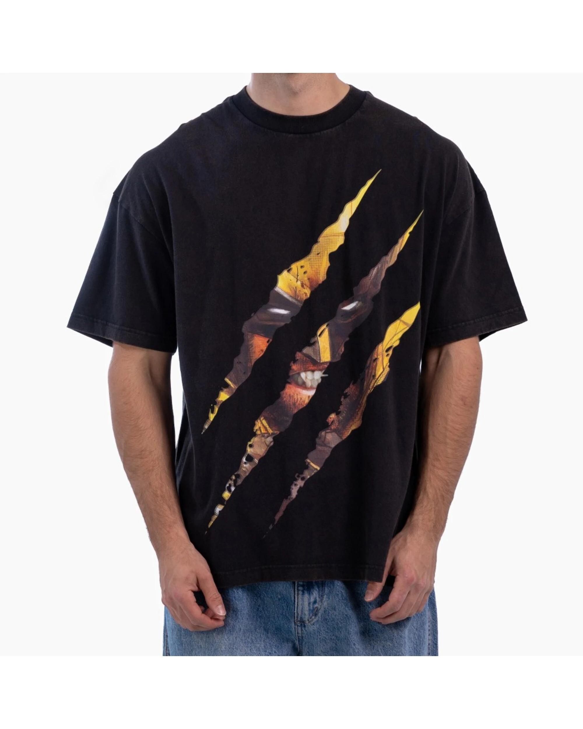 1 Marvel - Wolverine Clawlah Overized T-hirt BLACK,YELLOW, 1 of 3