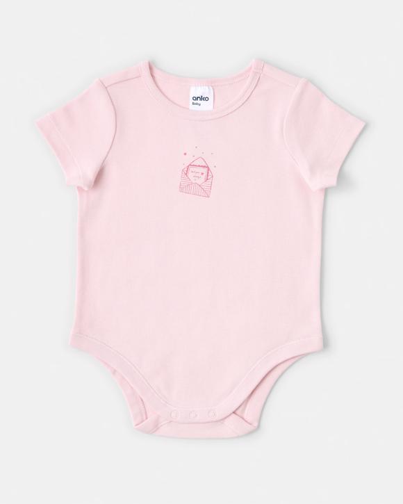 Cotton Short Sleeve Print Bodysuit