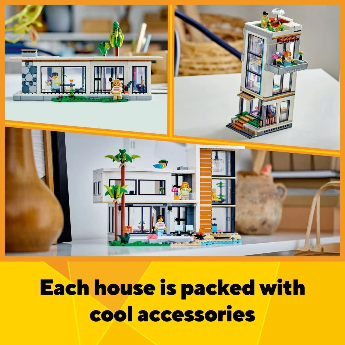 6 LEGO Creator 3-in-1 Modern House 31153, 6 of 11
