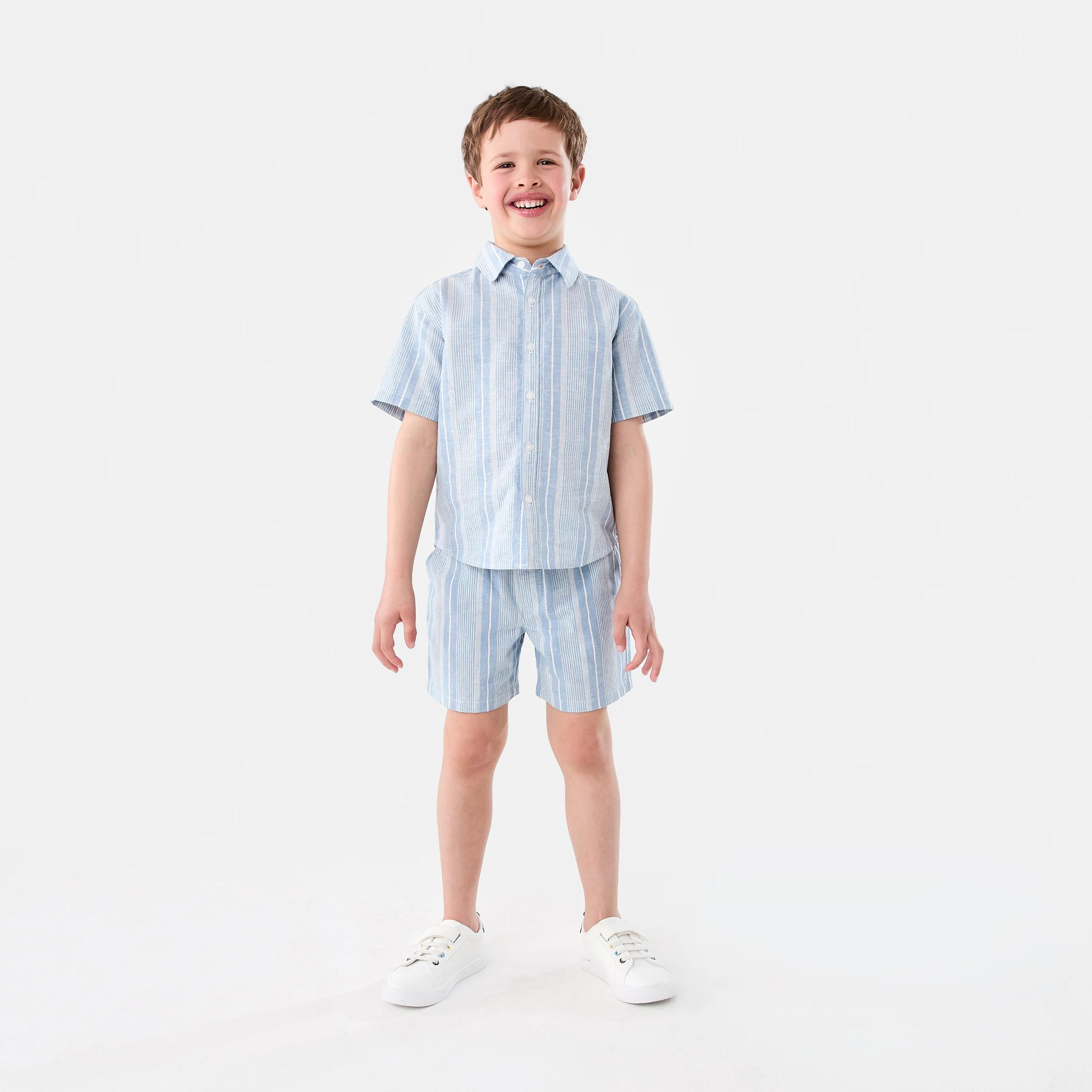 5 Linen Blend Shirt BOYS CC STRIPE, 5 of 6