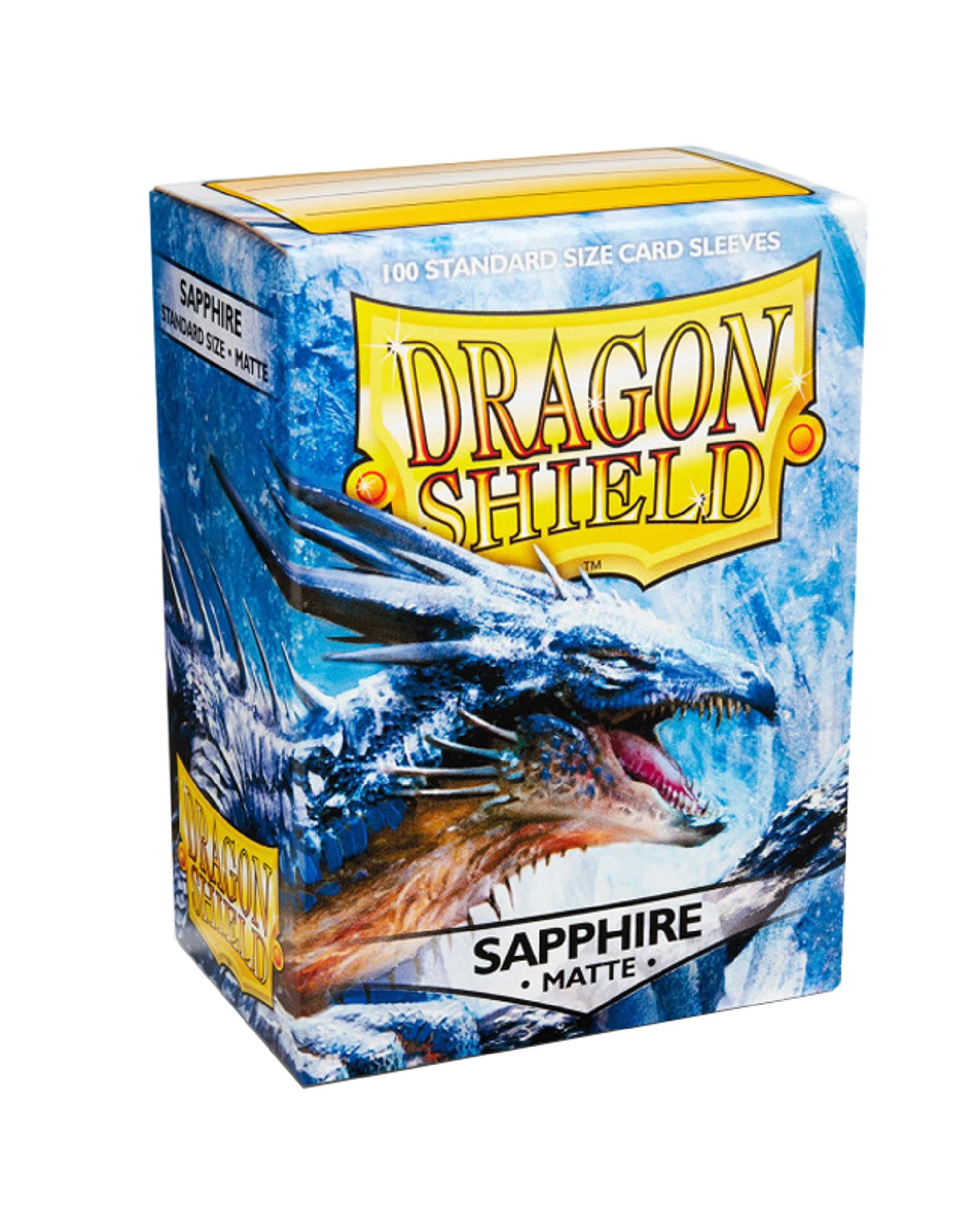 1 Dragon Shield Roiin and Royenna Matte Sapphire Sleeves 100 Pack, 1 of 2