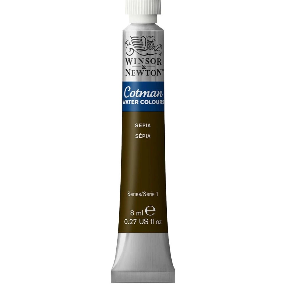 1 Winsor & Newton Cotman Watercolour 8mL Sepia, 1 of 1