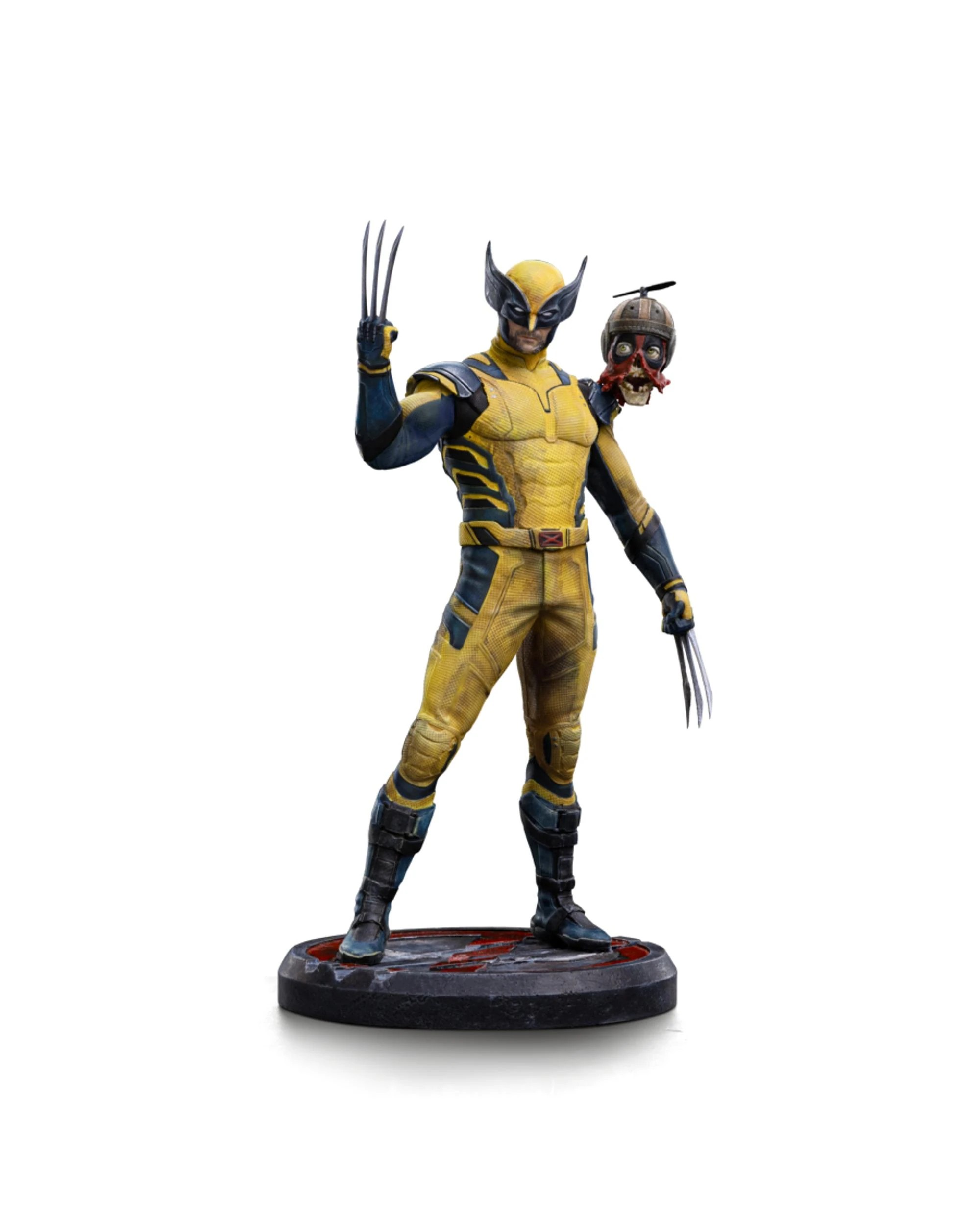 1 Deadpool and Wolverine: Wolverine and Headpool 1:10 Scale Statue, 1 of 7
